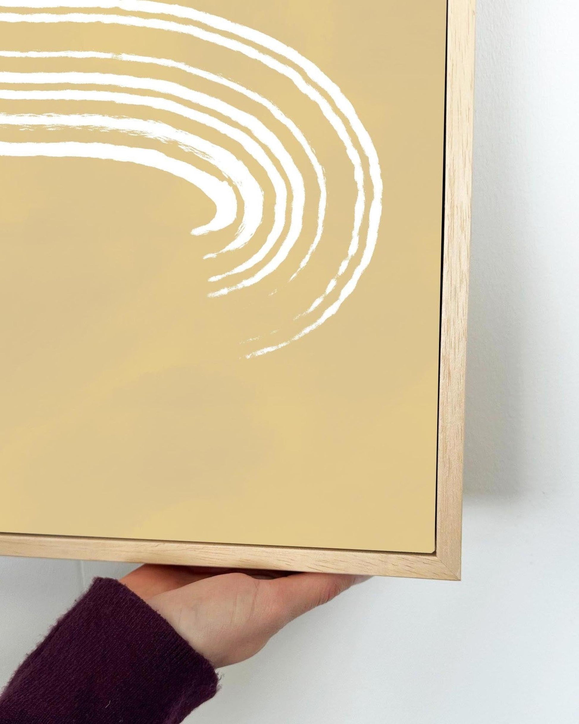 Full House Framed Canvas-Abstract House