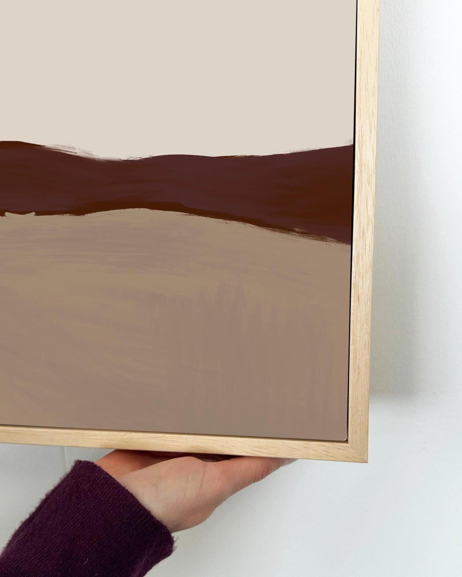 Untitled V Framed Canvas-Abstract House