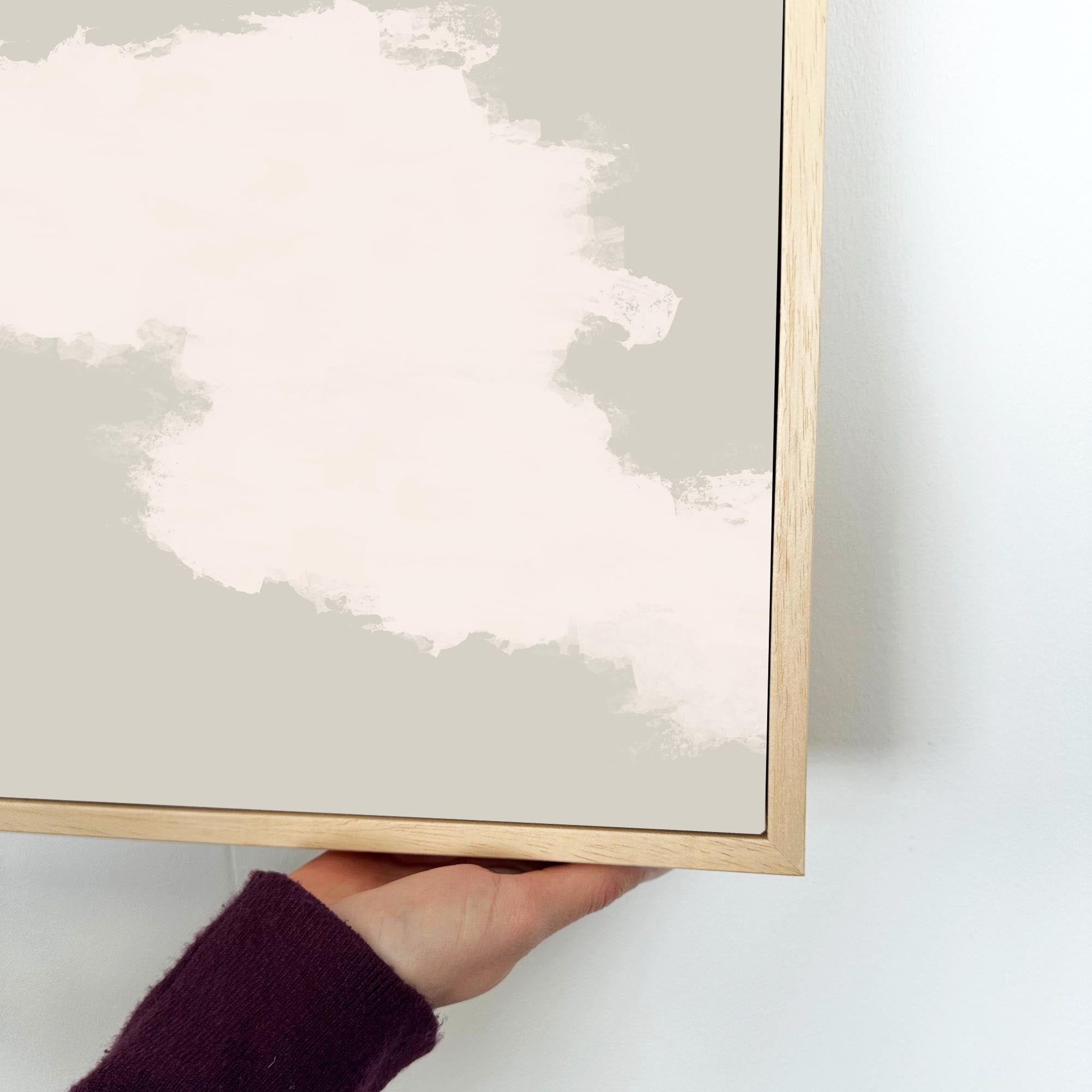 Cloudy Bay Framed Canvas