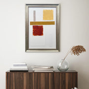 Composition In Gold, Brown And Taupe-Abstract House