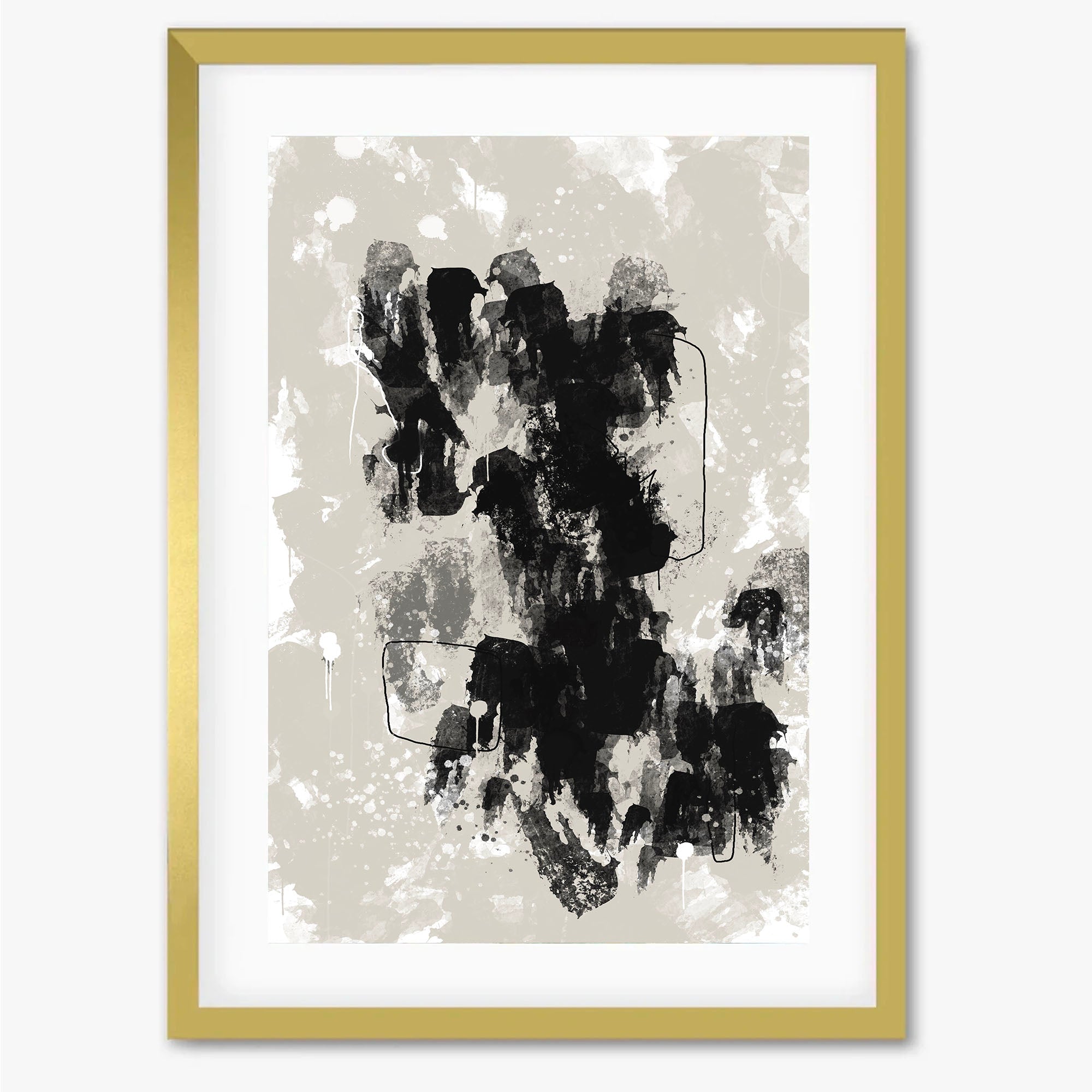 Construction Framed Print-Abstract House