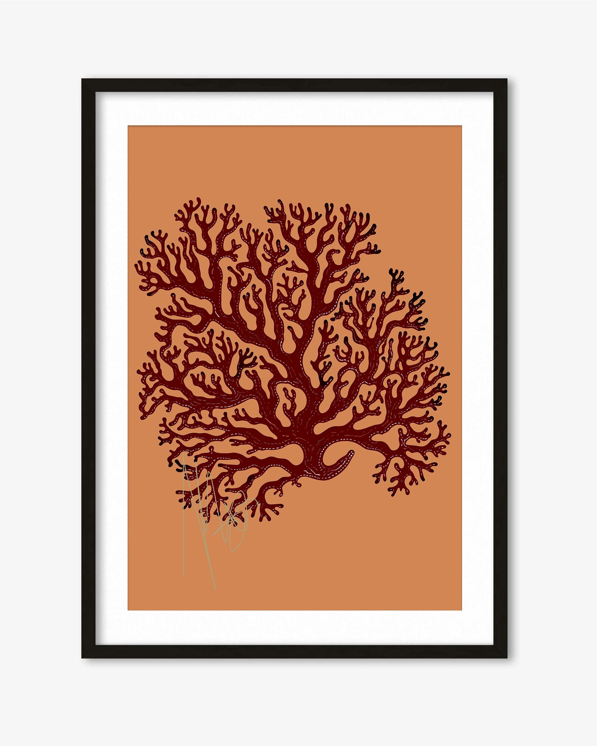 Coral Illusions Art Print