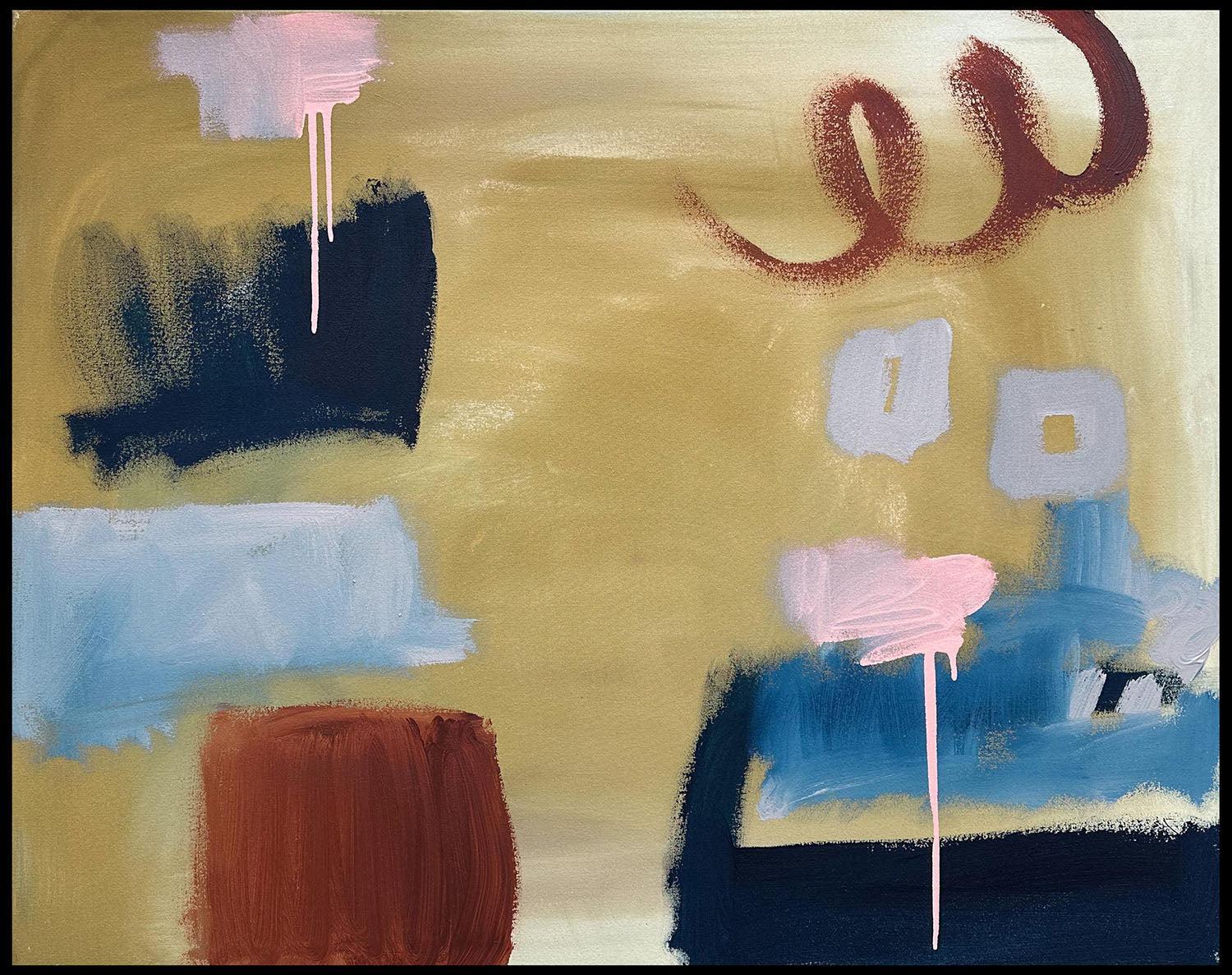 Dreamers - Original Painting-Abstract House