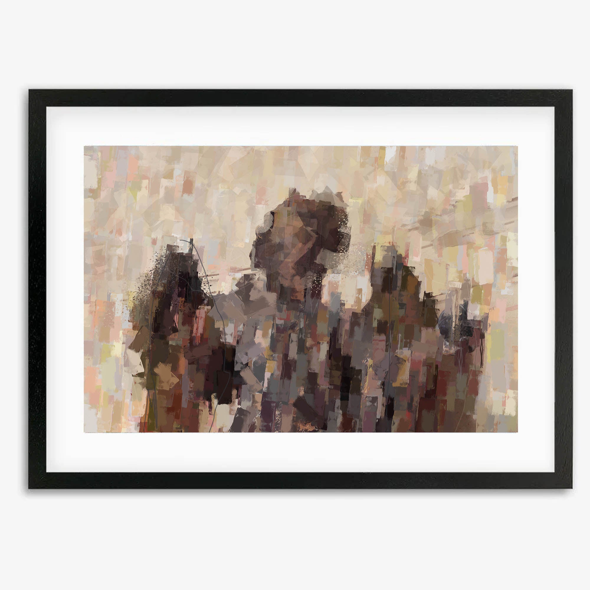 Angels Of Paris Framed Art-Abstract House