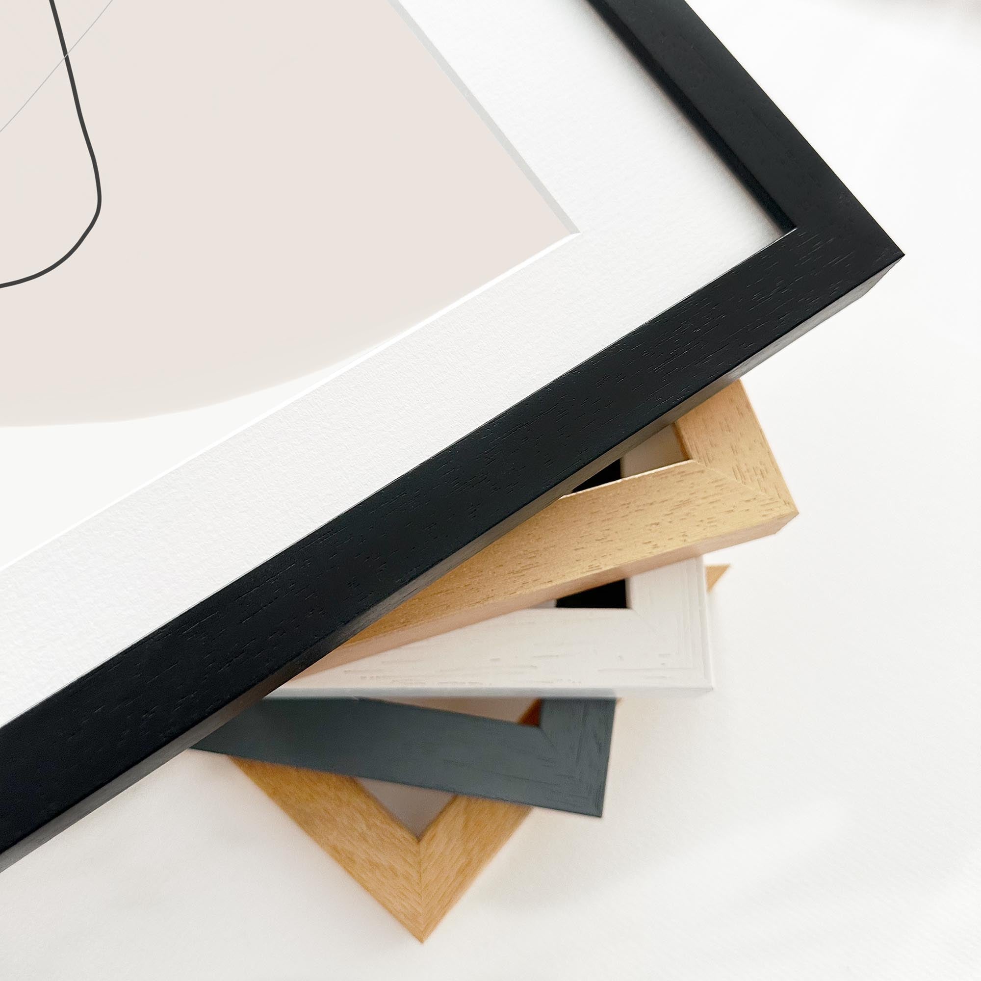 Contemporary Shapes Framed Art