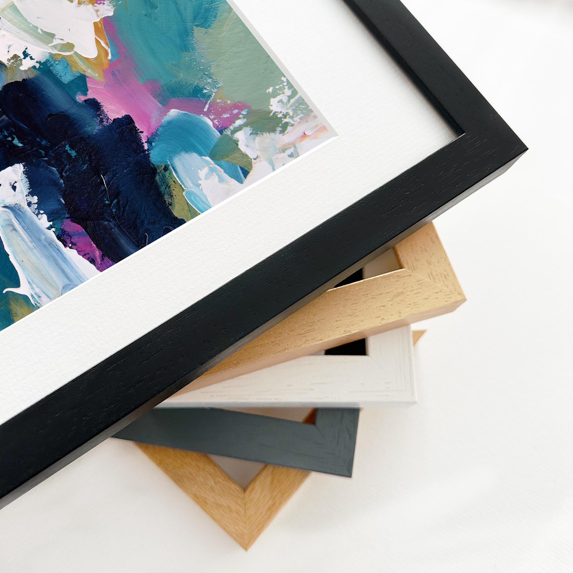 Abstract 313 Framed Art