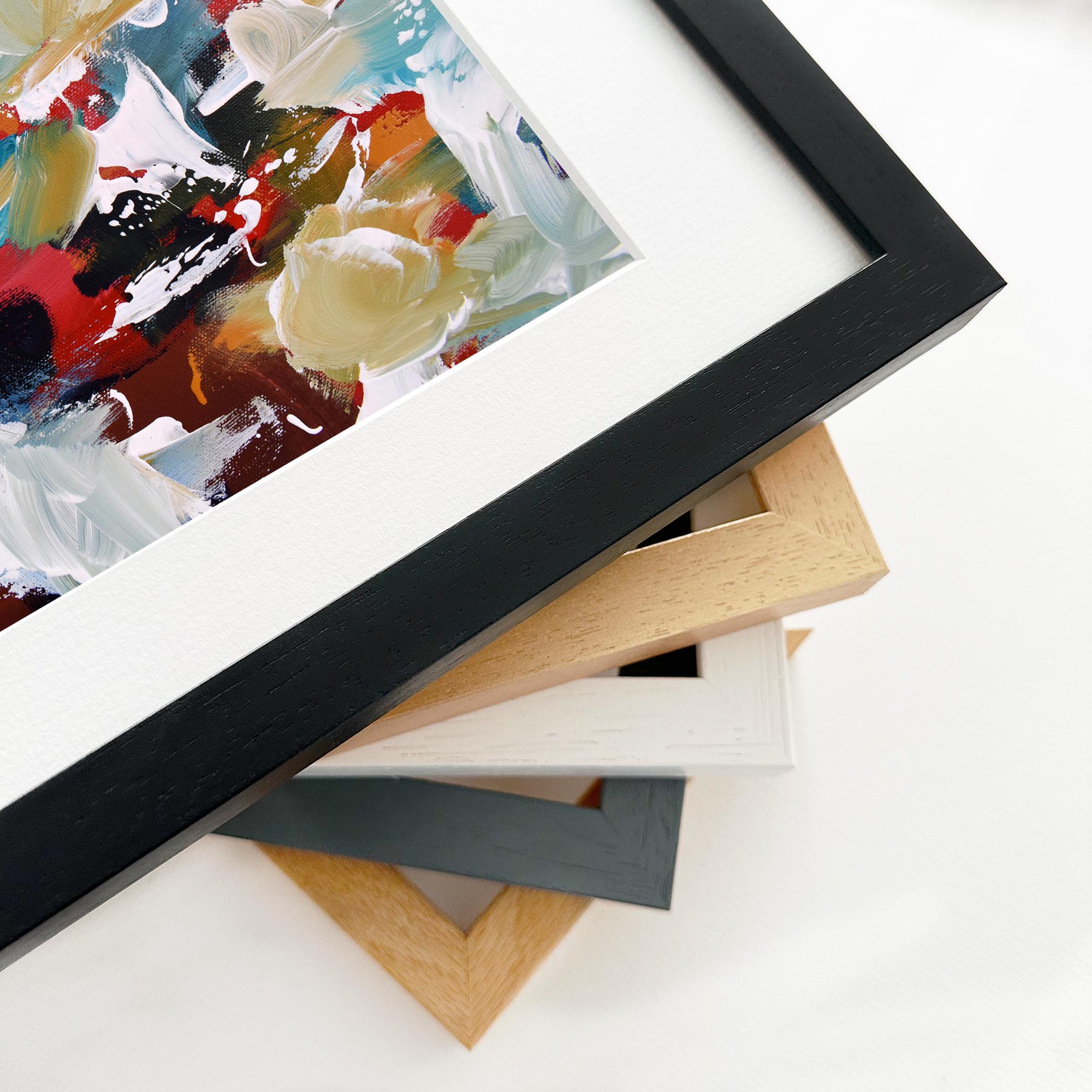 Abstract 295 Framed Art