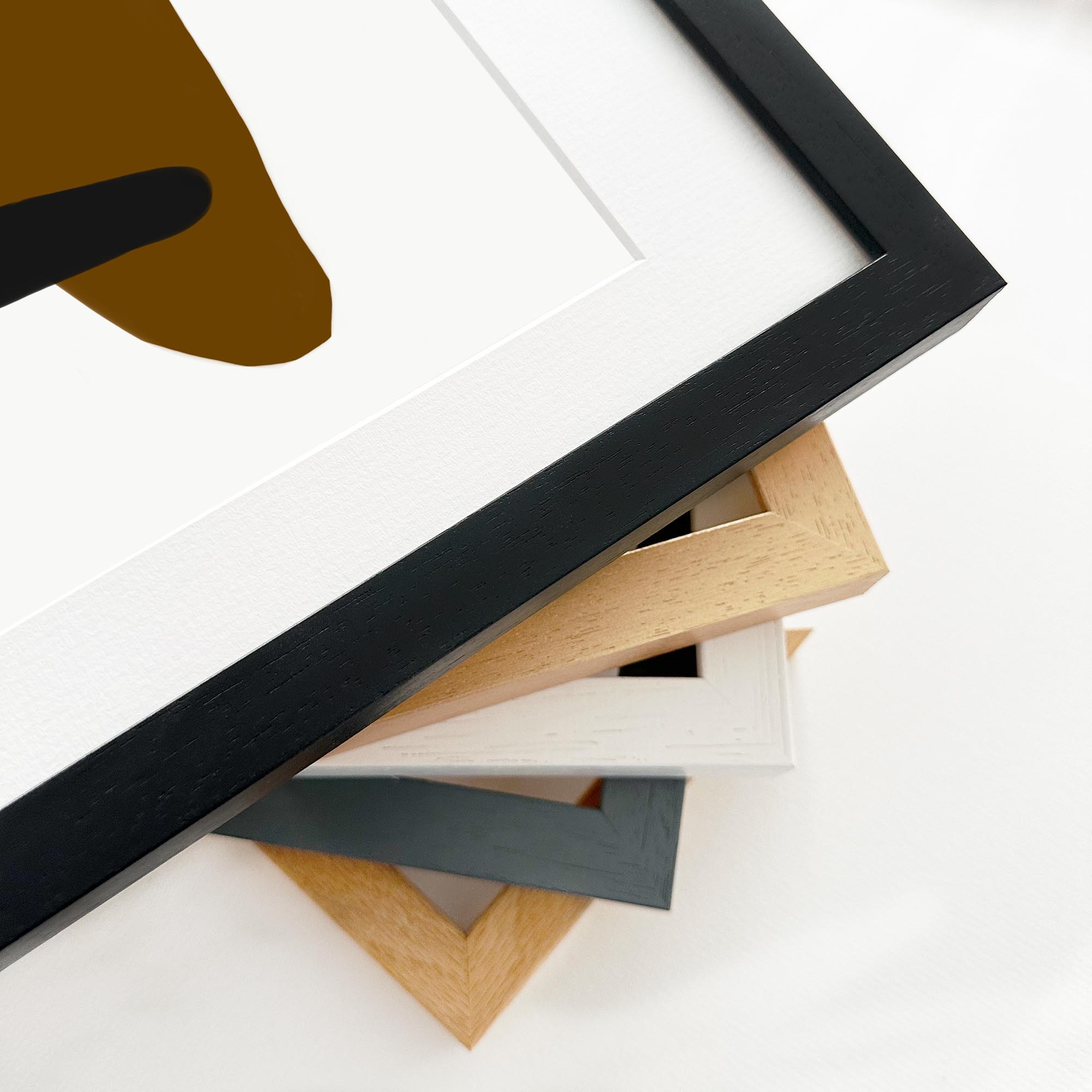 Bold Shapes Framed Art