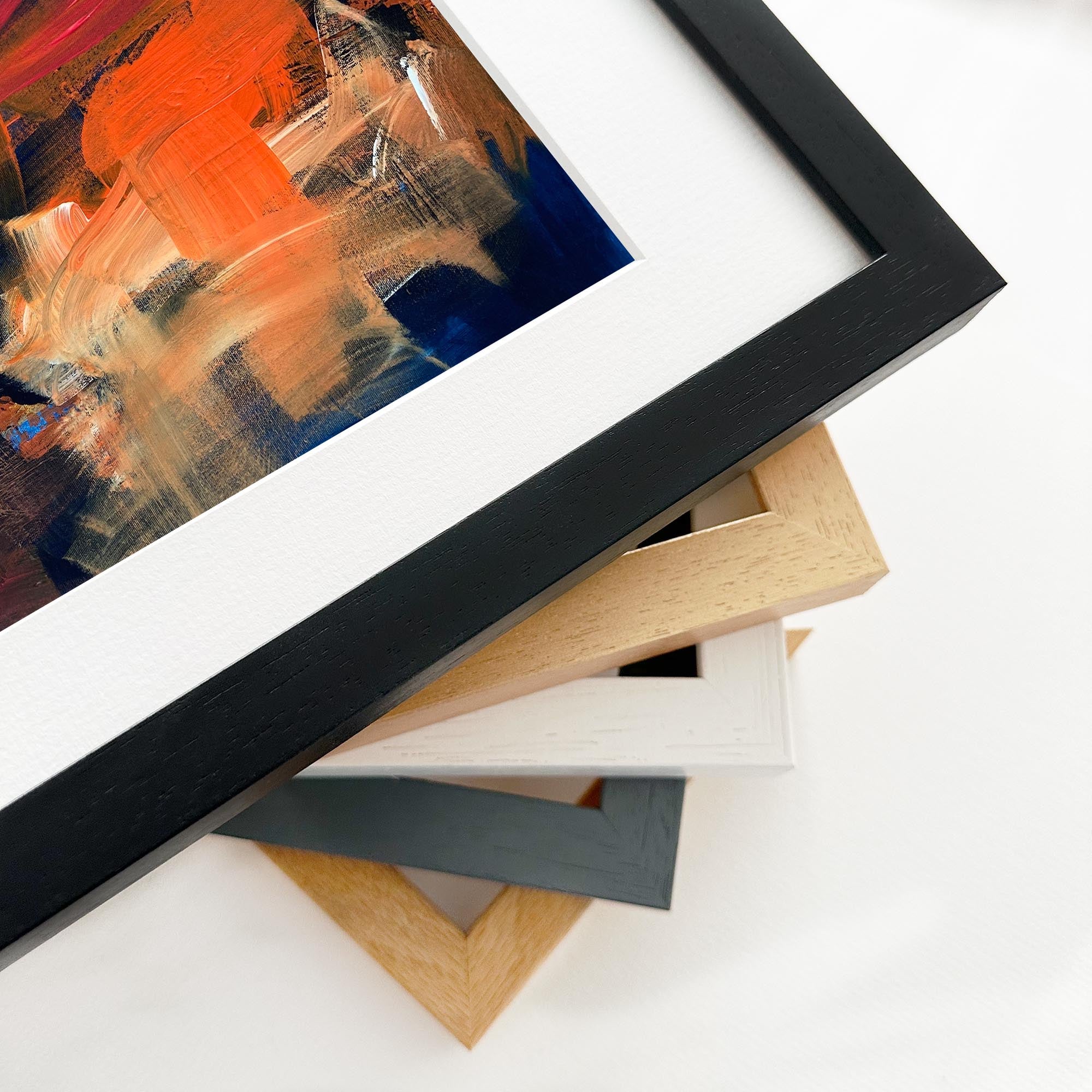 Abstract 495 Framed Art