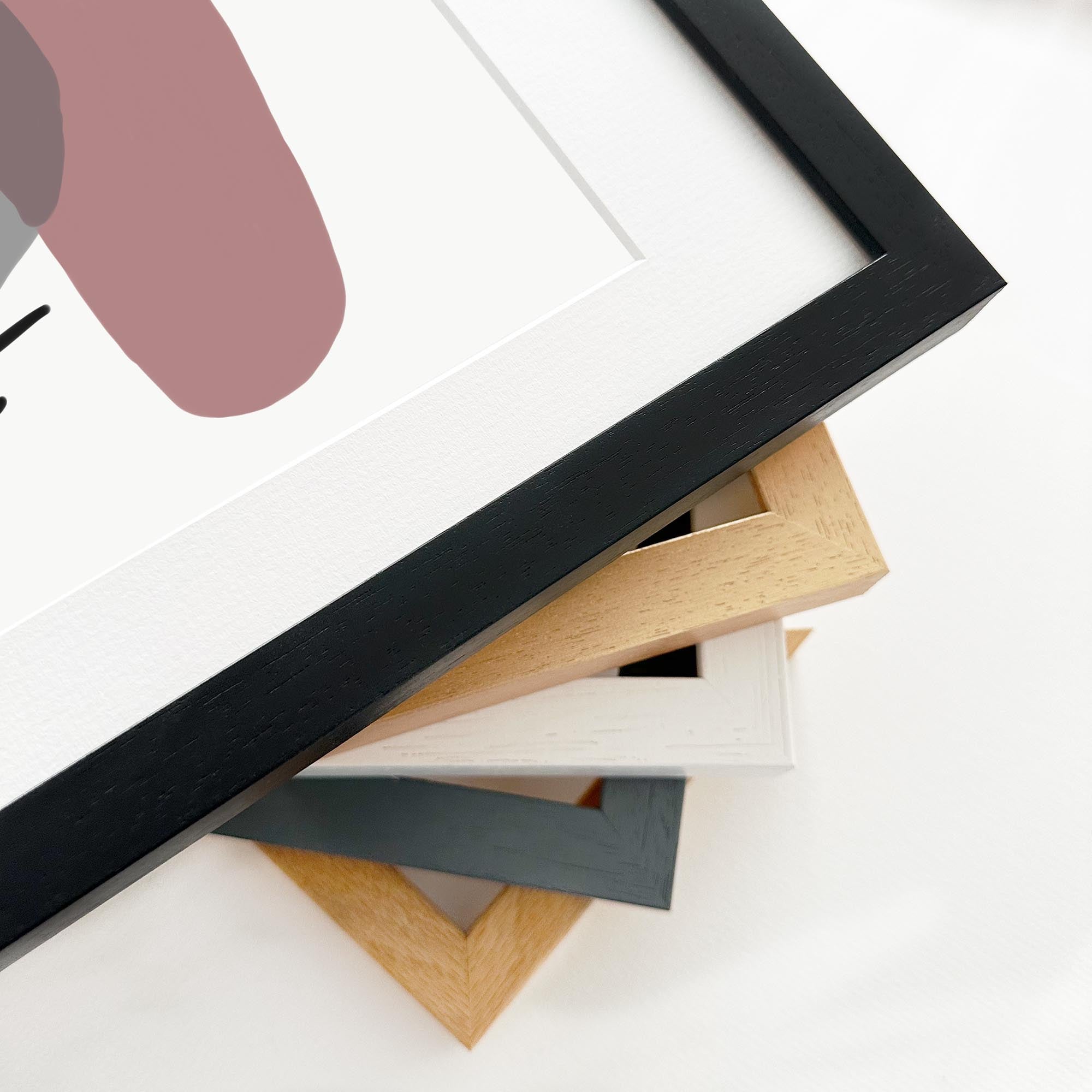 Minimal Abstract Shapes 2 Framed Art