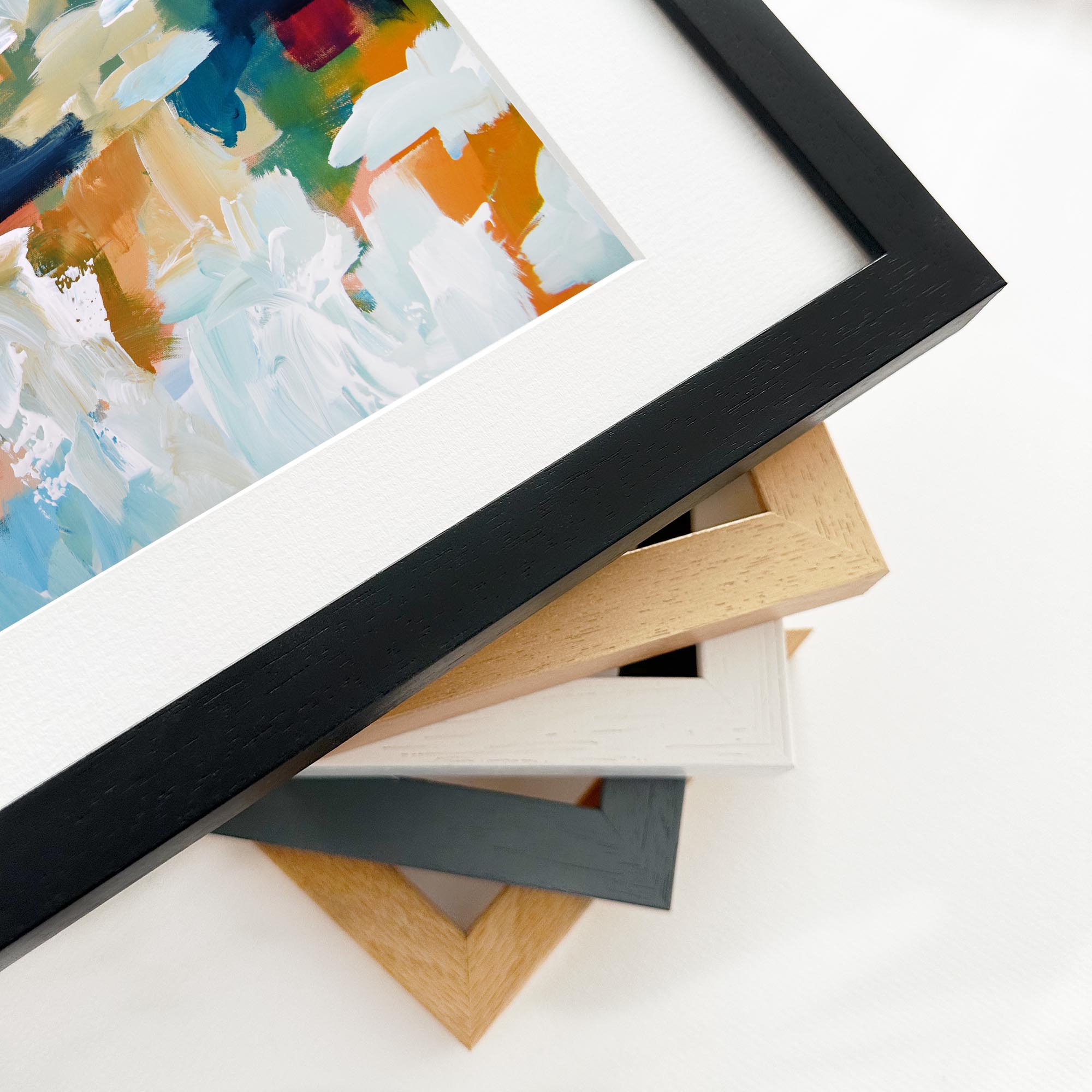 Abstract 409 Framed Art