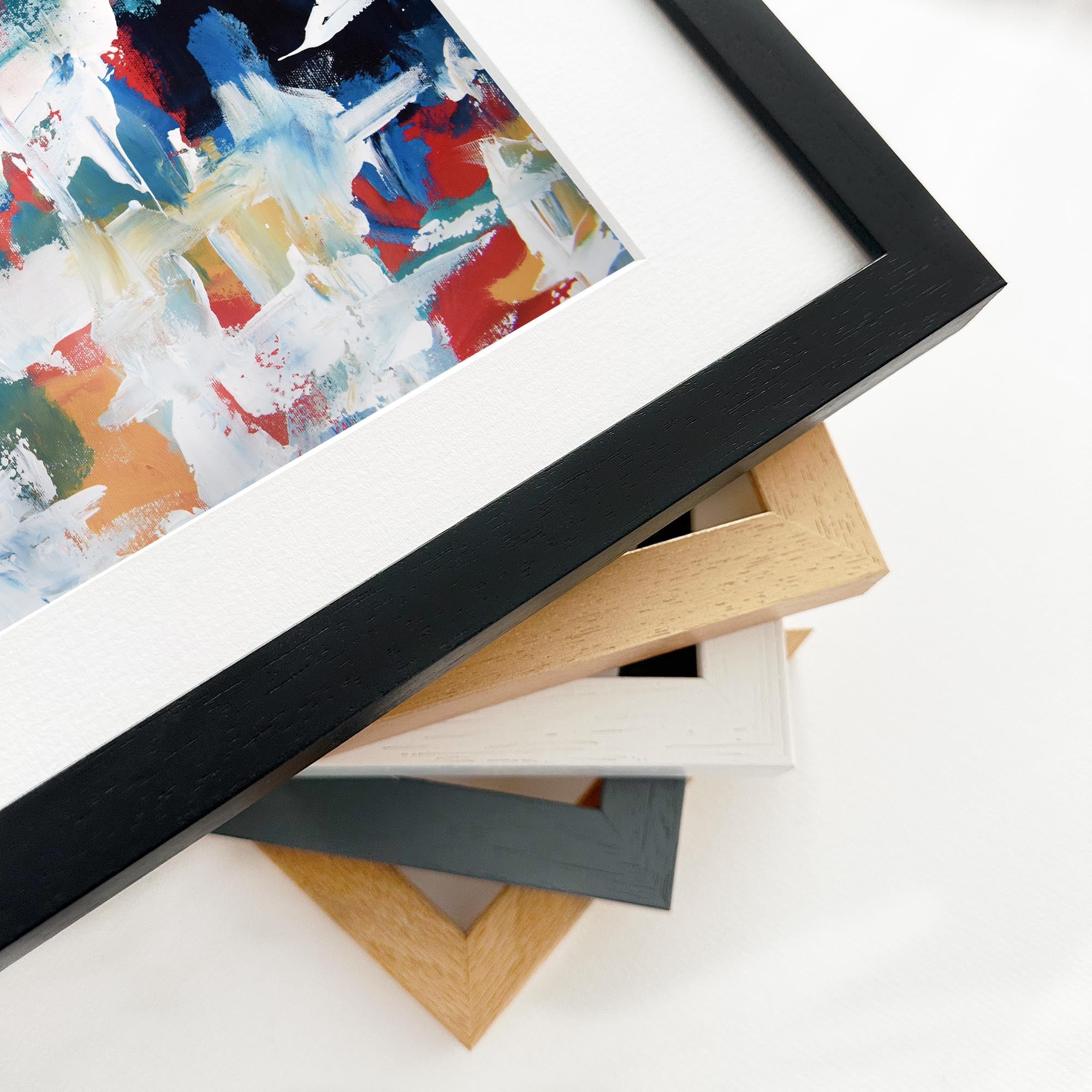 Abstract 193 Framed Art