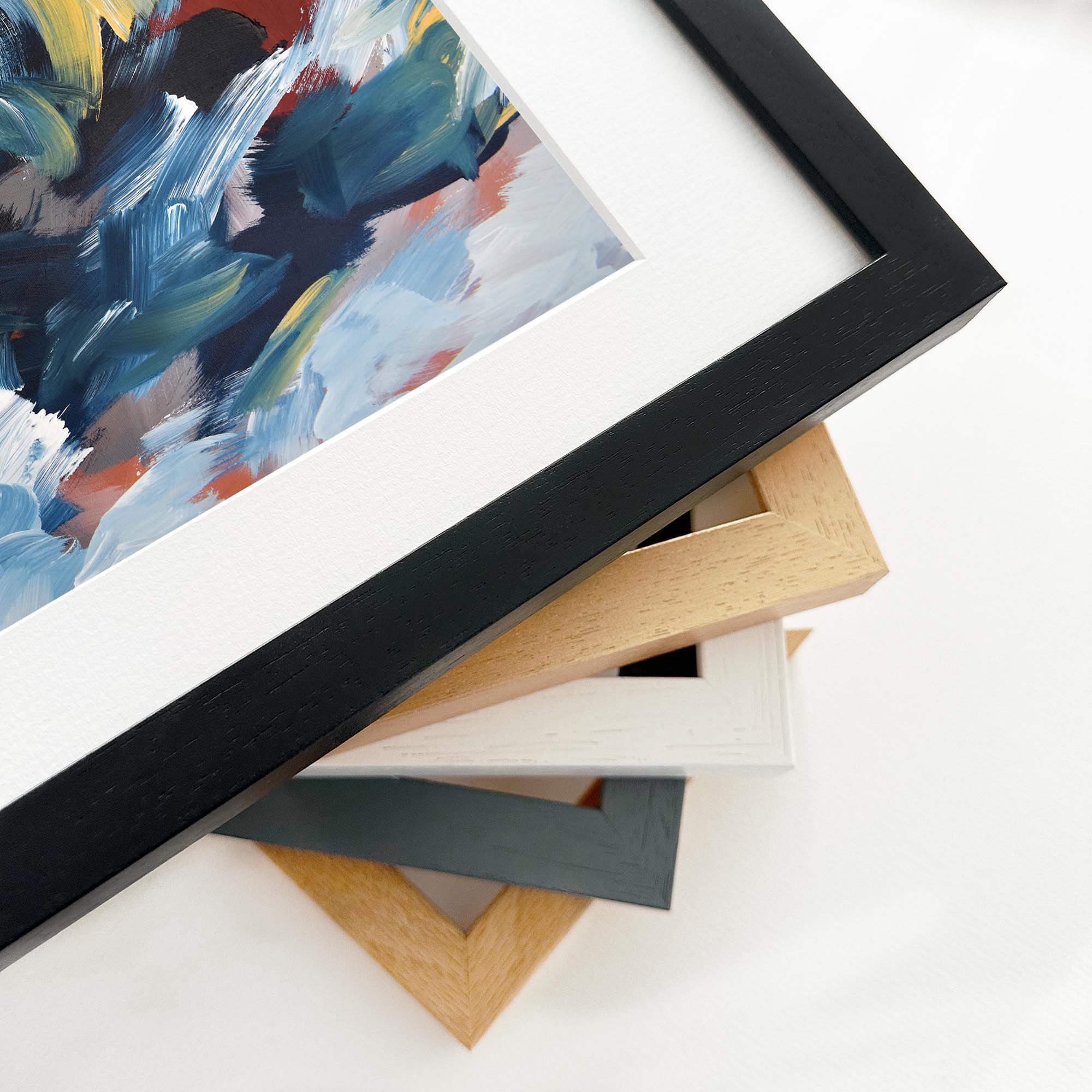 Abstract 446 Framed Art