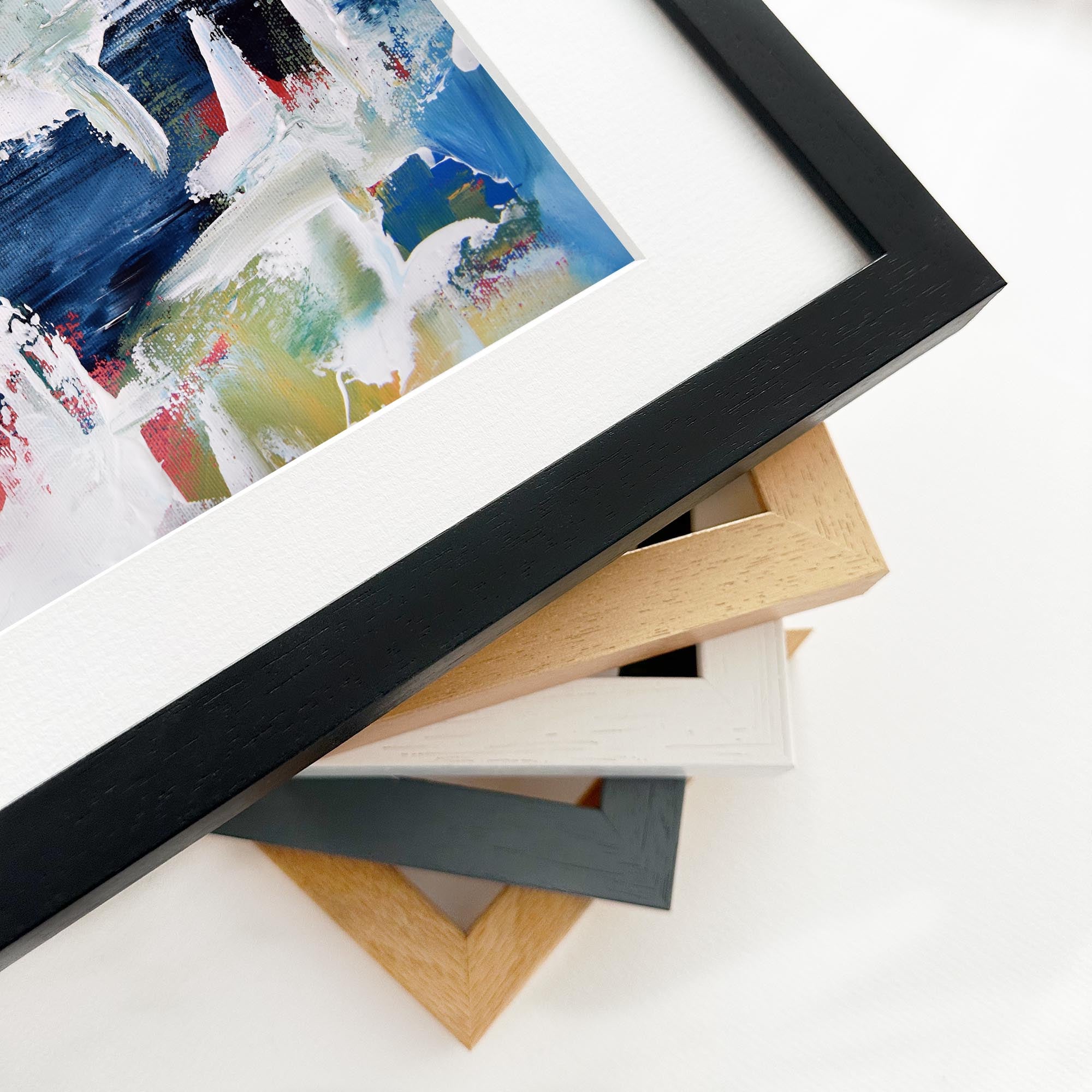 Abstract 197 Framed Art