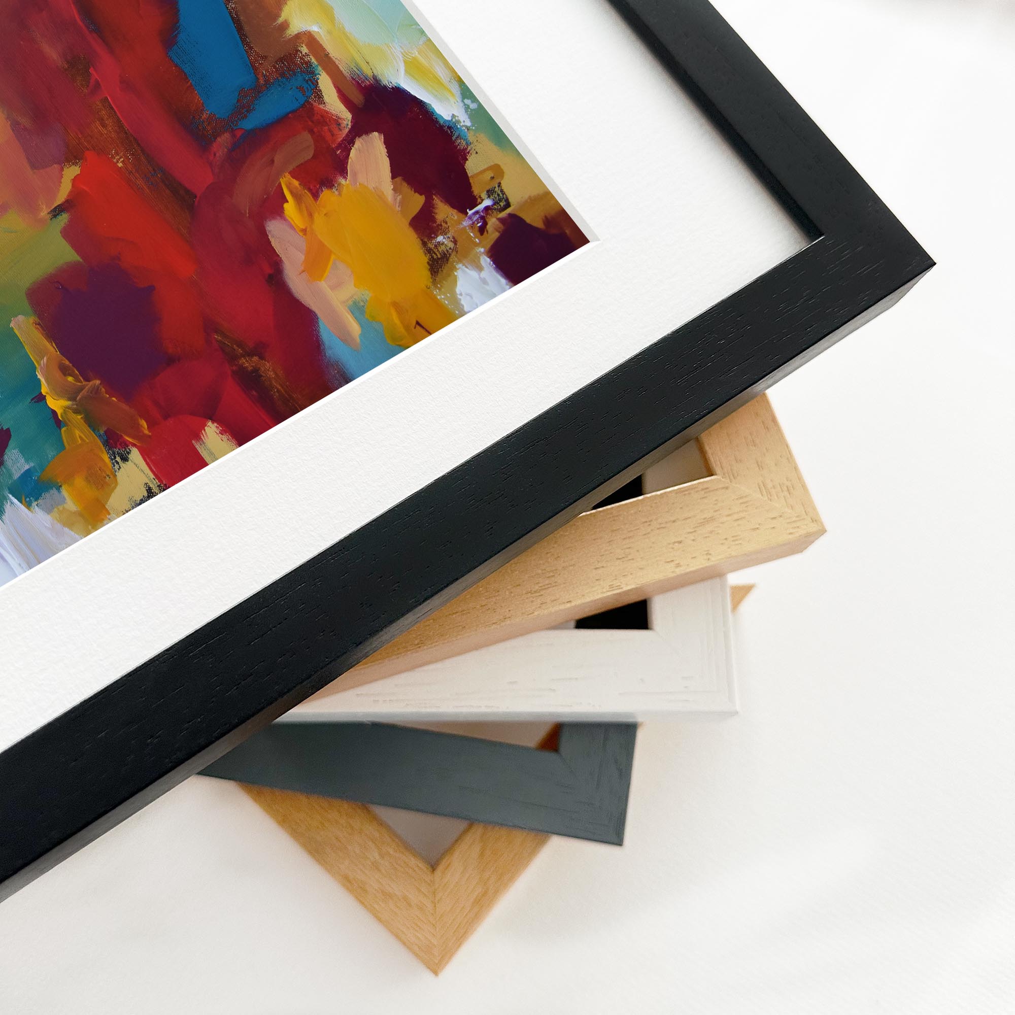 Abstract 418 Framed Art