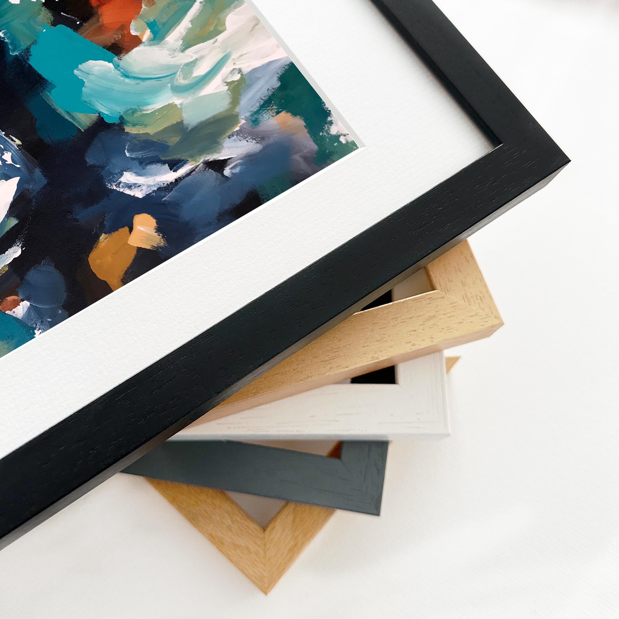 Abstract 340 Framed Art