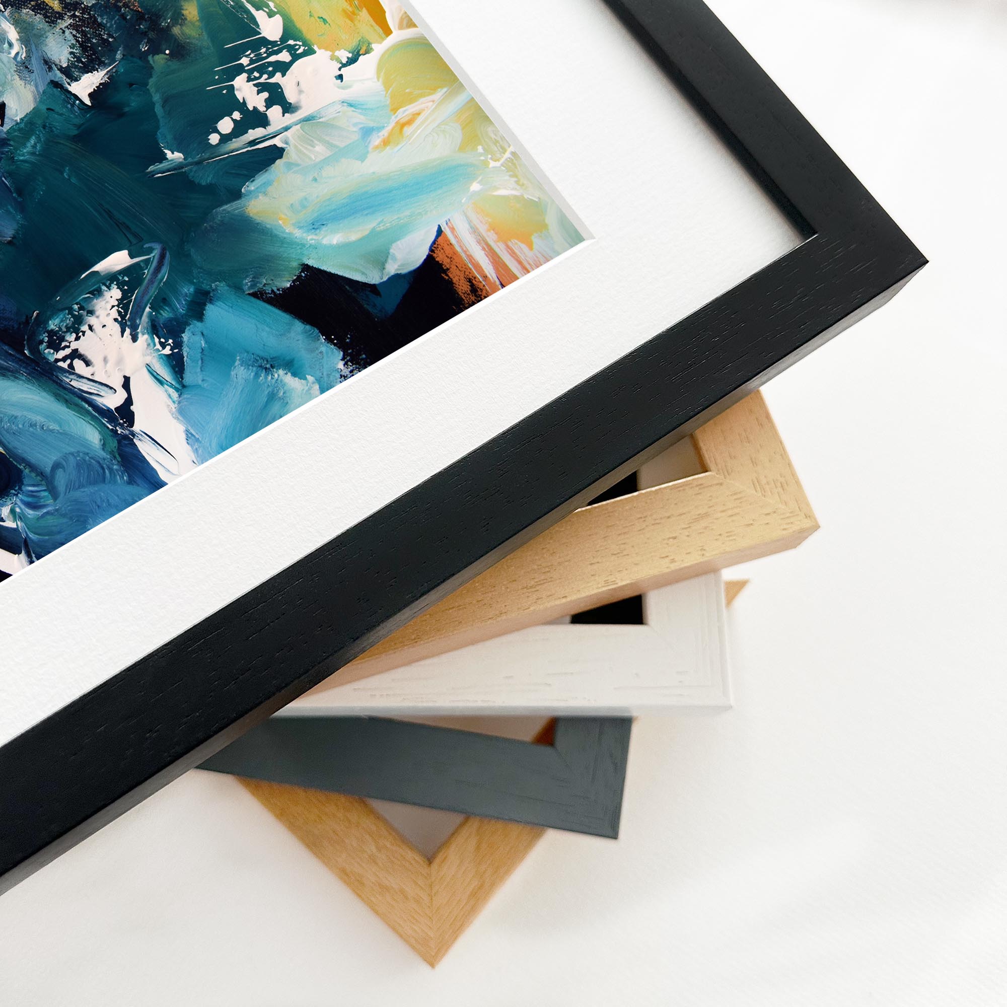 Abstract 250 Framed Art