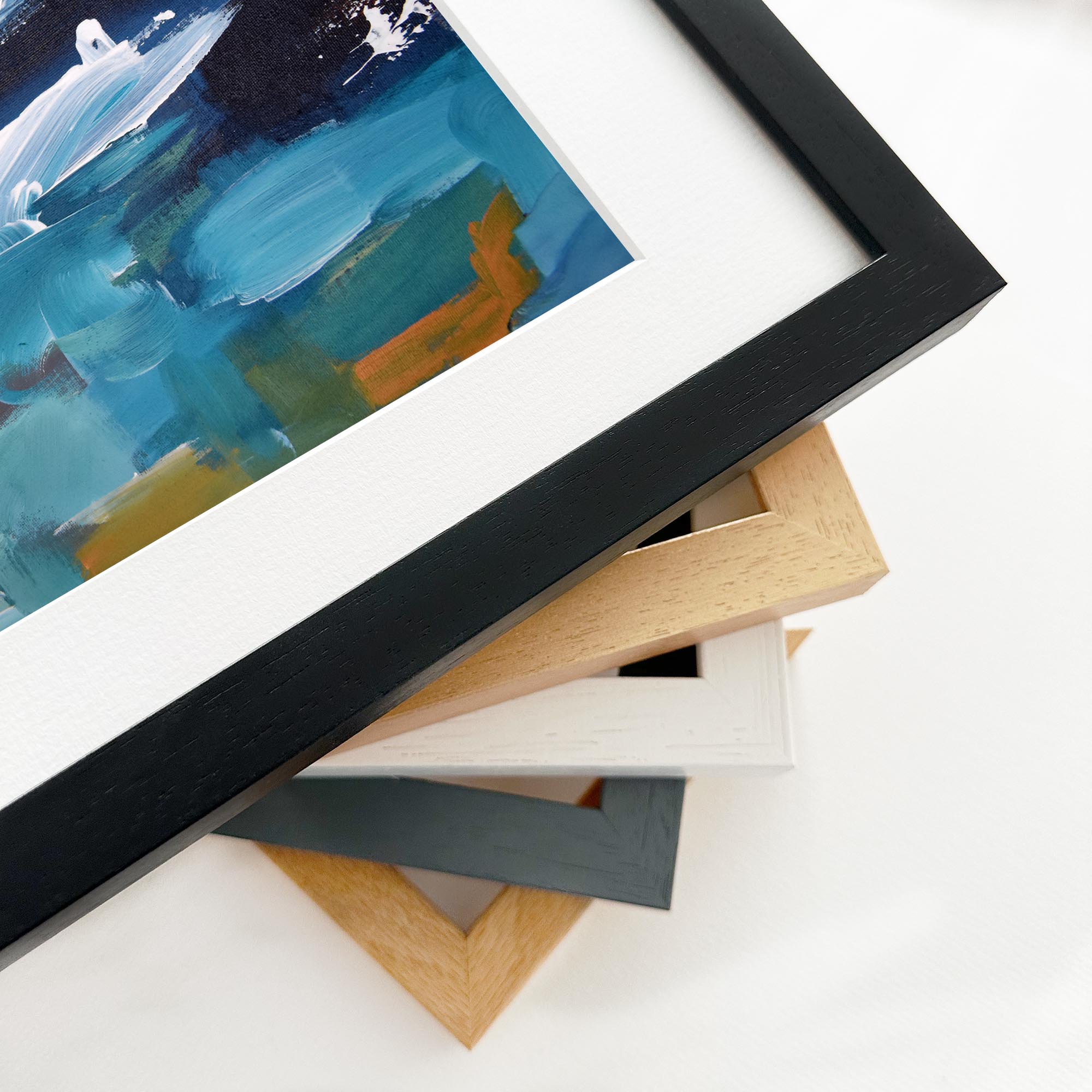 Abstract 406 Framed Art