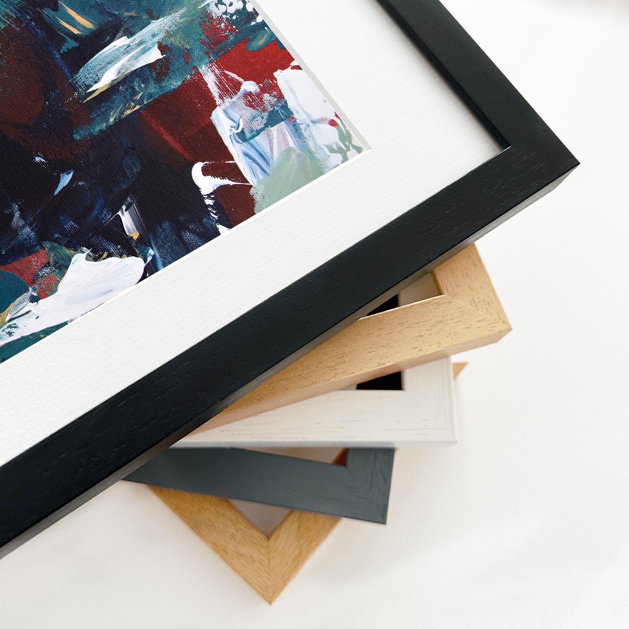 Abstract 221 Framed Art