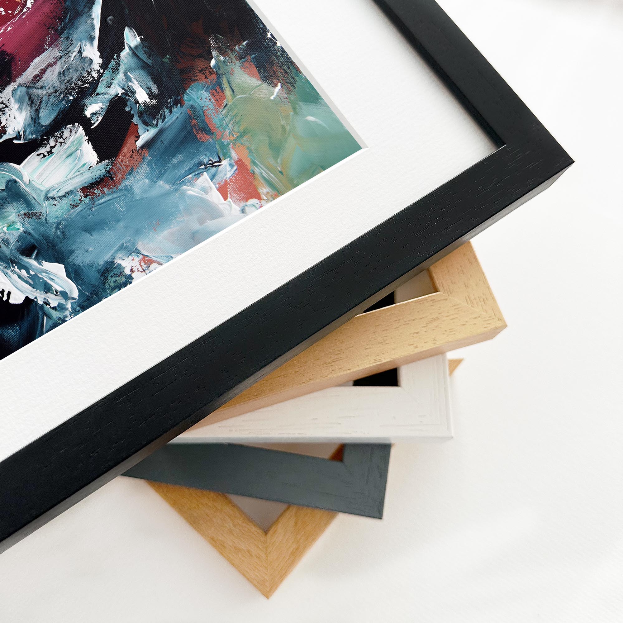 Abstract 256 Framed Art