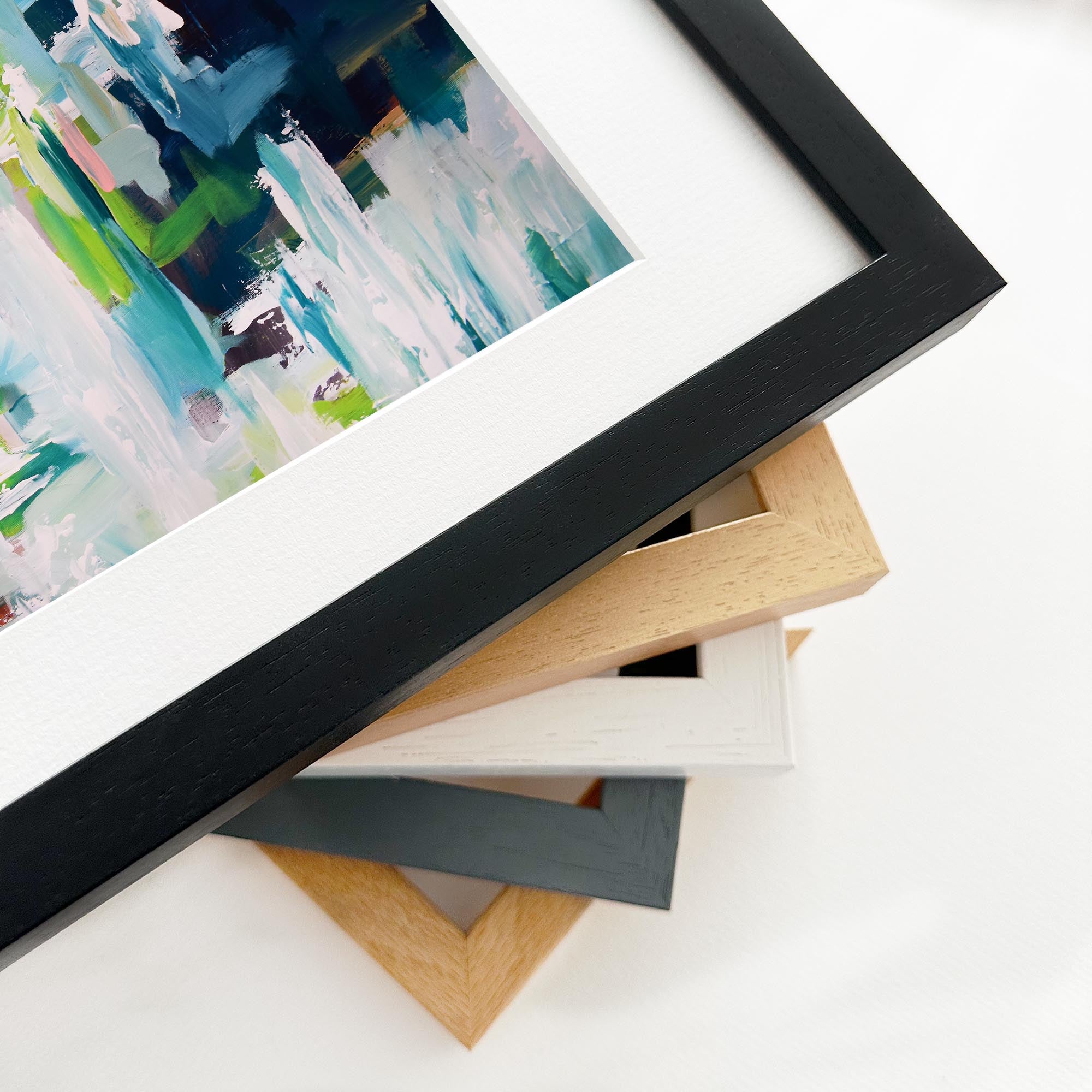 Abstract 395 Framed Art