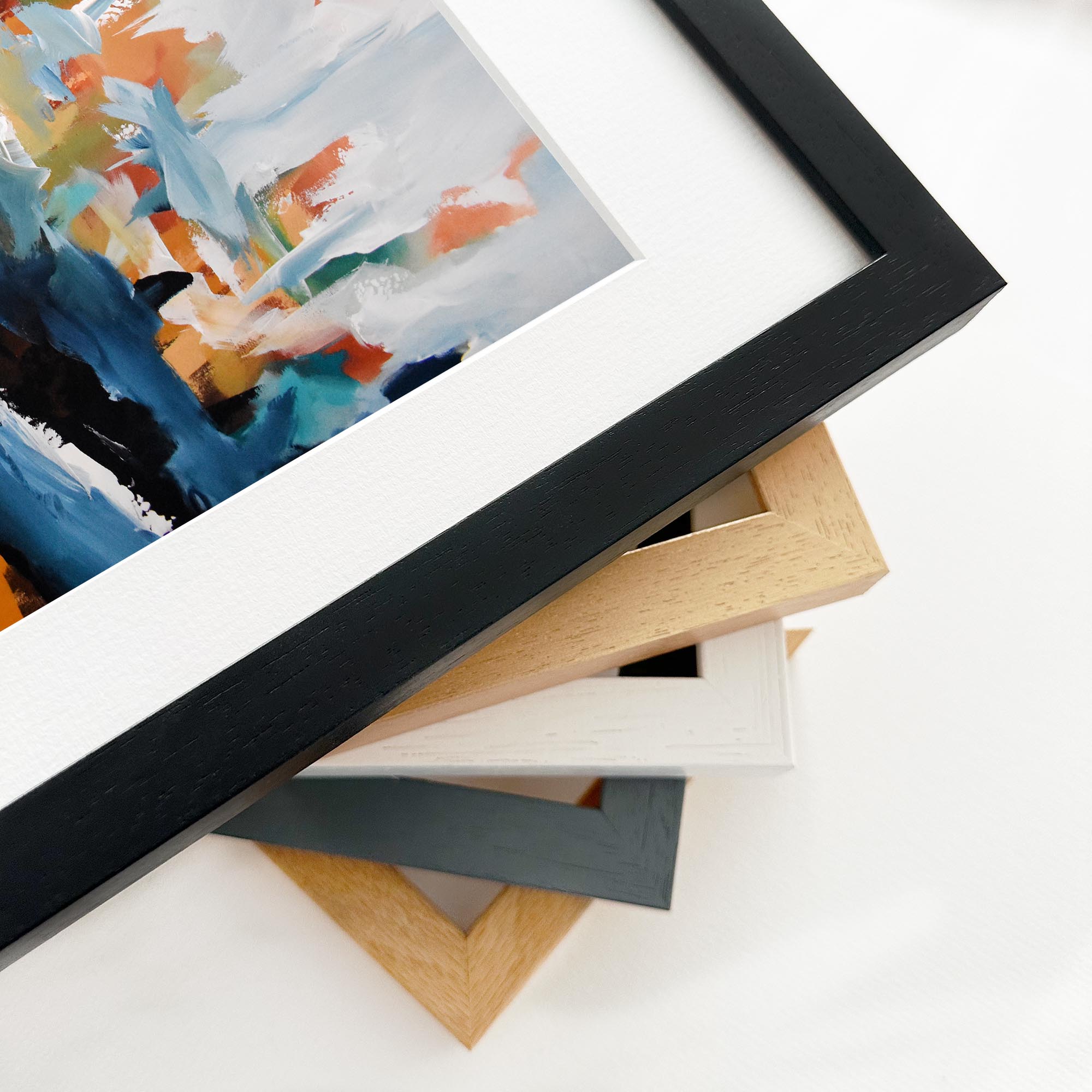 Abstract 398 Framed Art