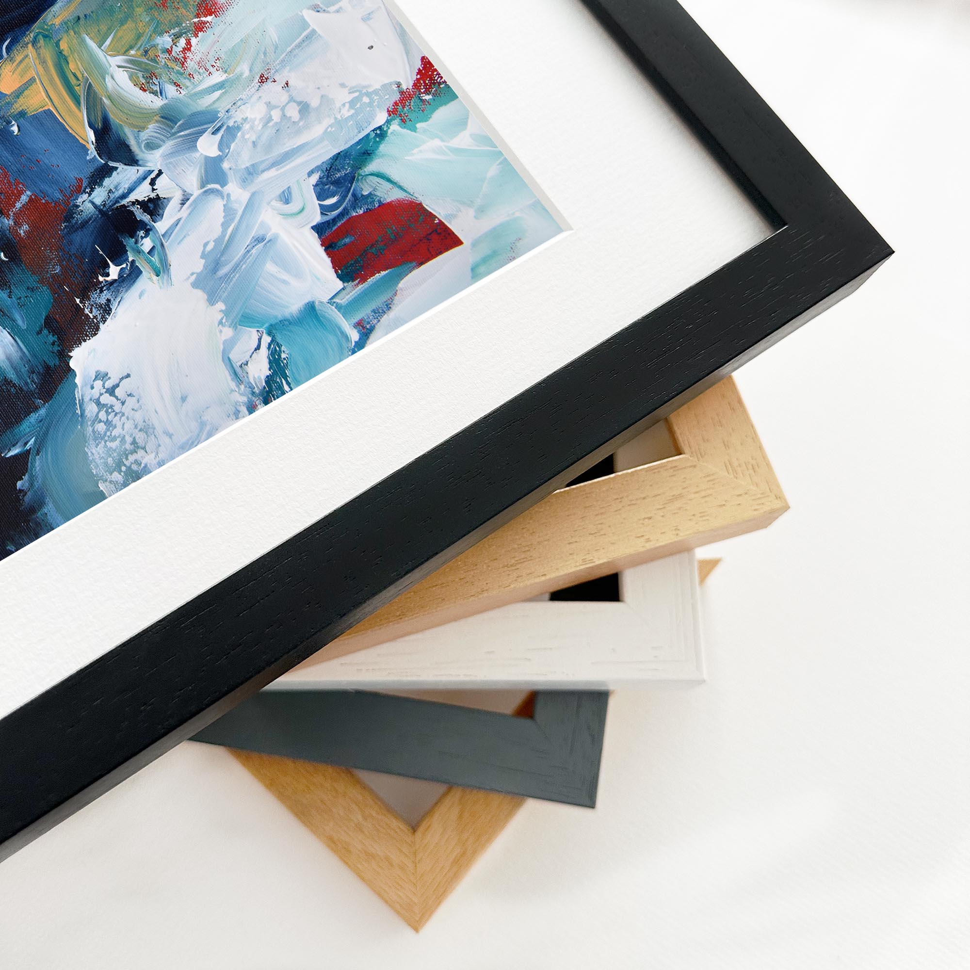 Abstract 207 Framed Art