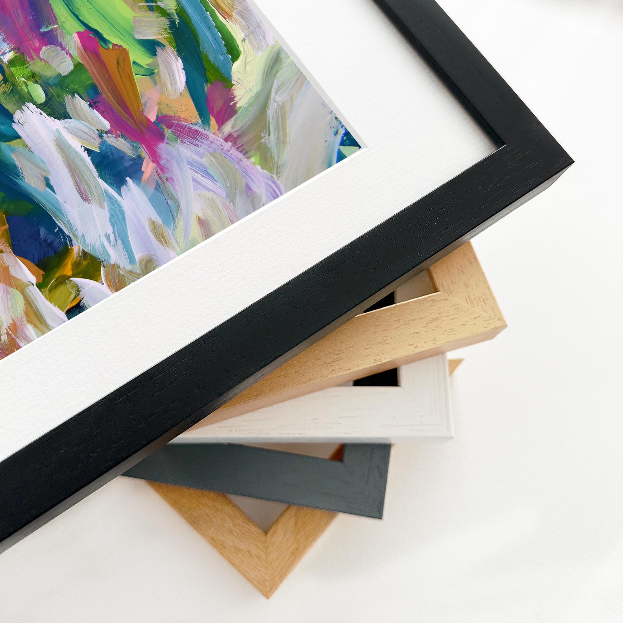 Abstract 145 Framed Art