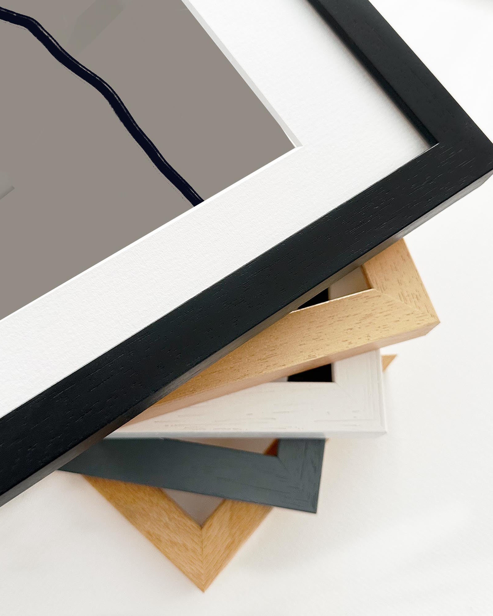 Moonlit Skies Framed Art-Abstract House