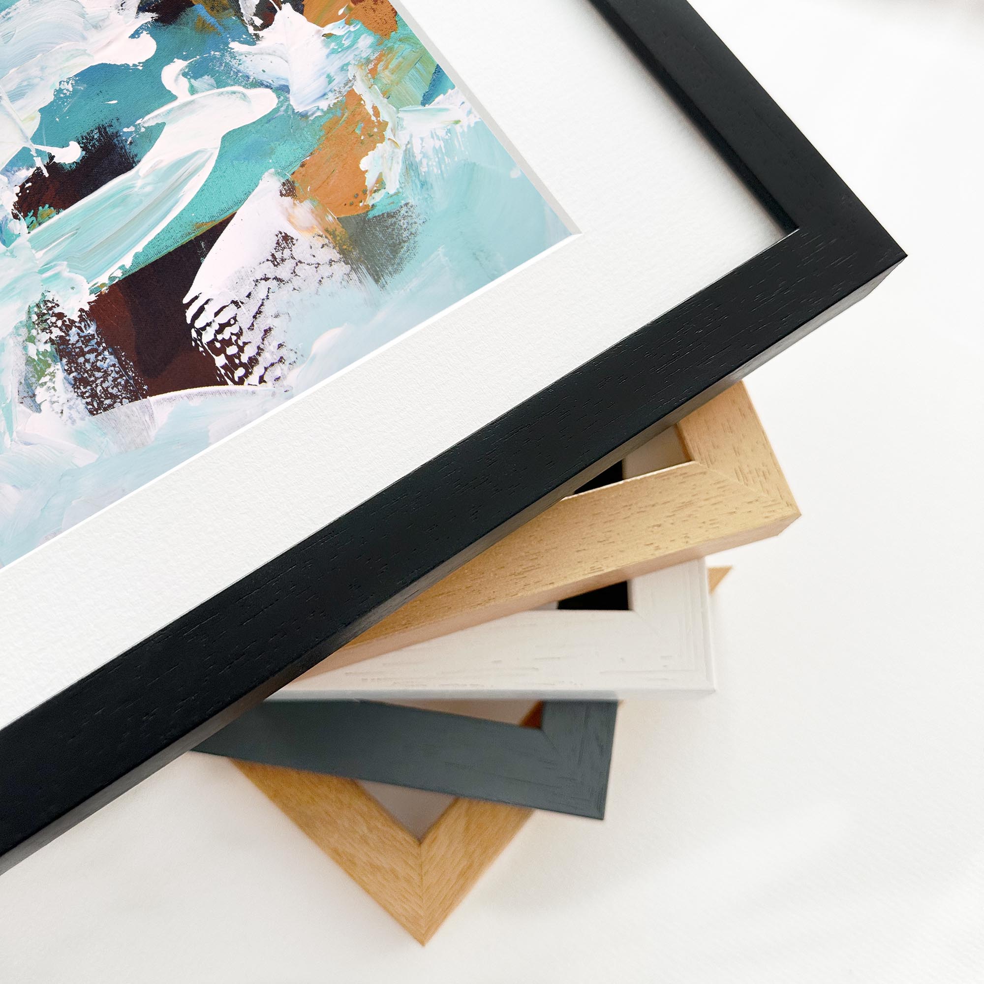 Abstract 255 Framed Art