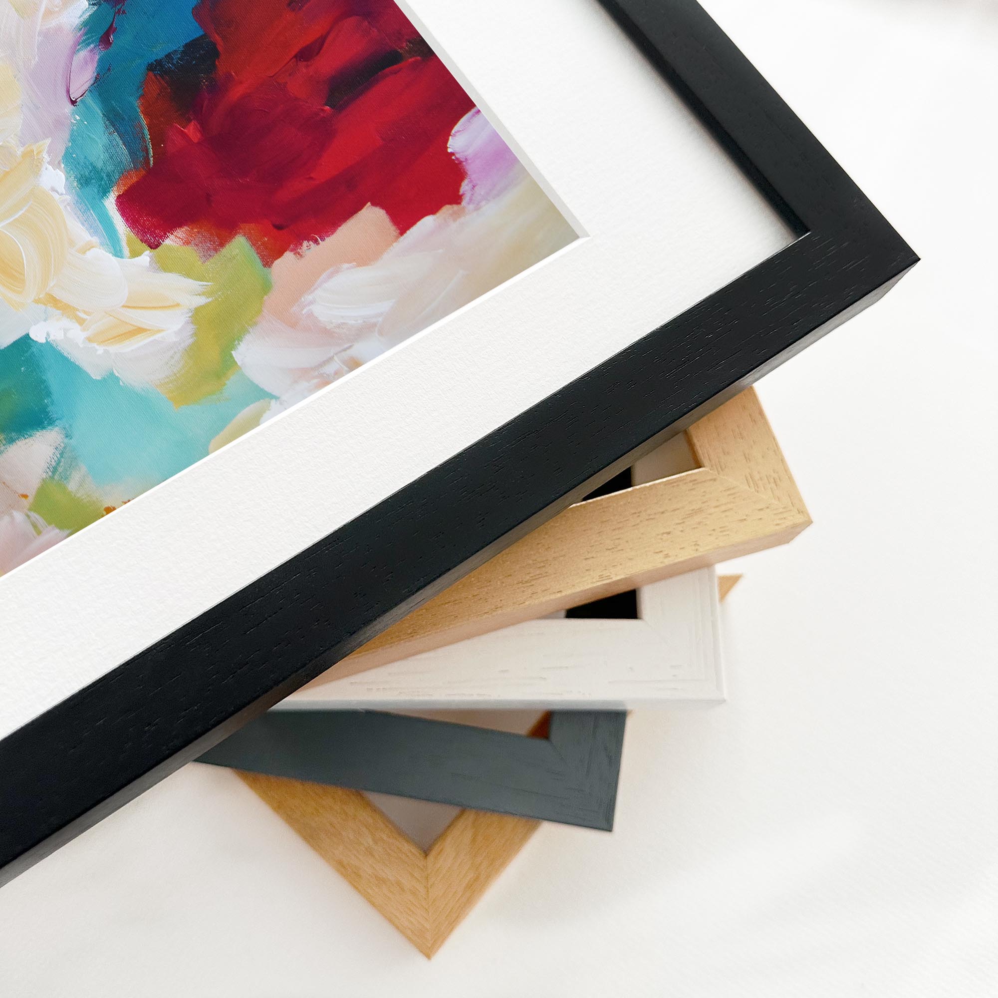 Abstract 417 Framed Art