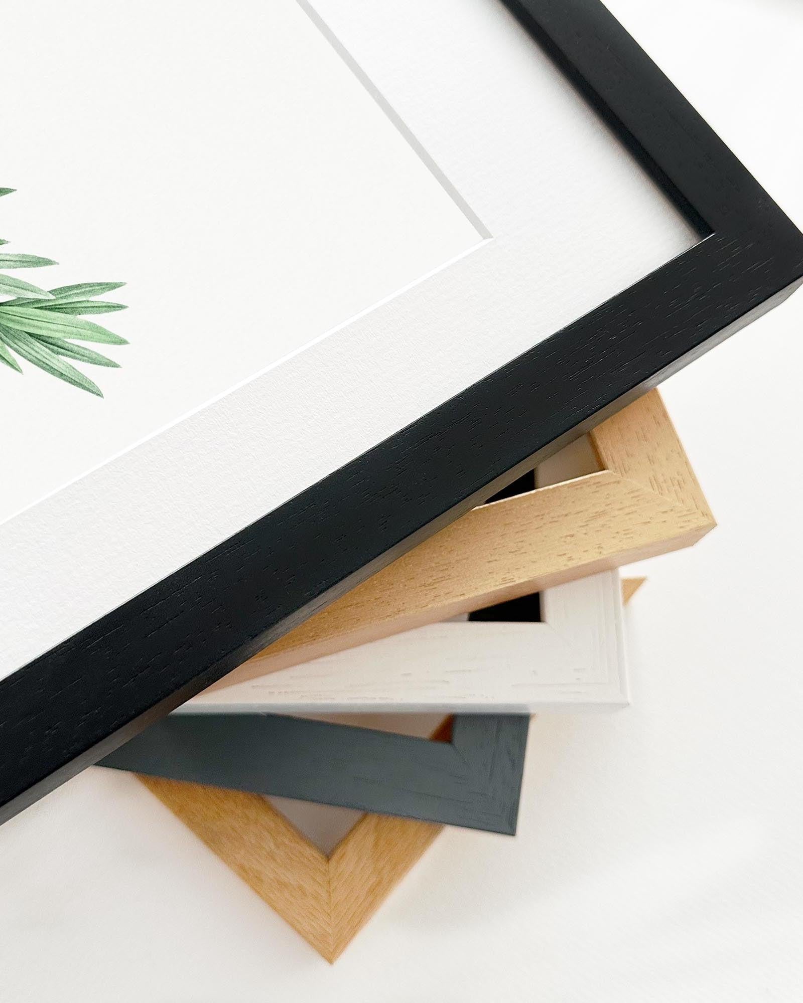 Botanical Vintage Leaves Art Print