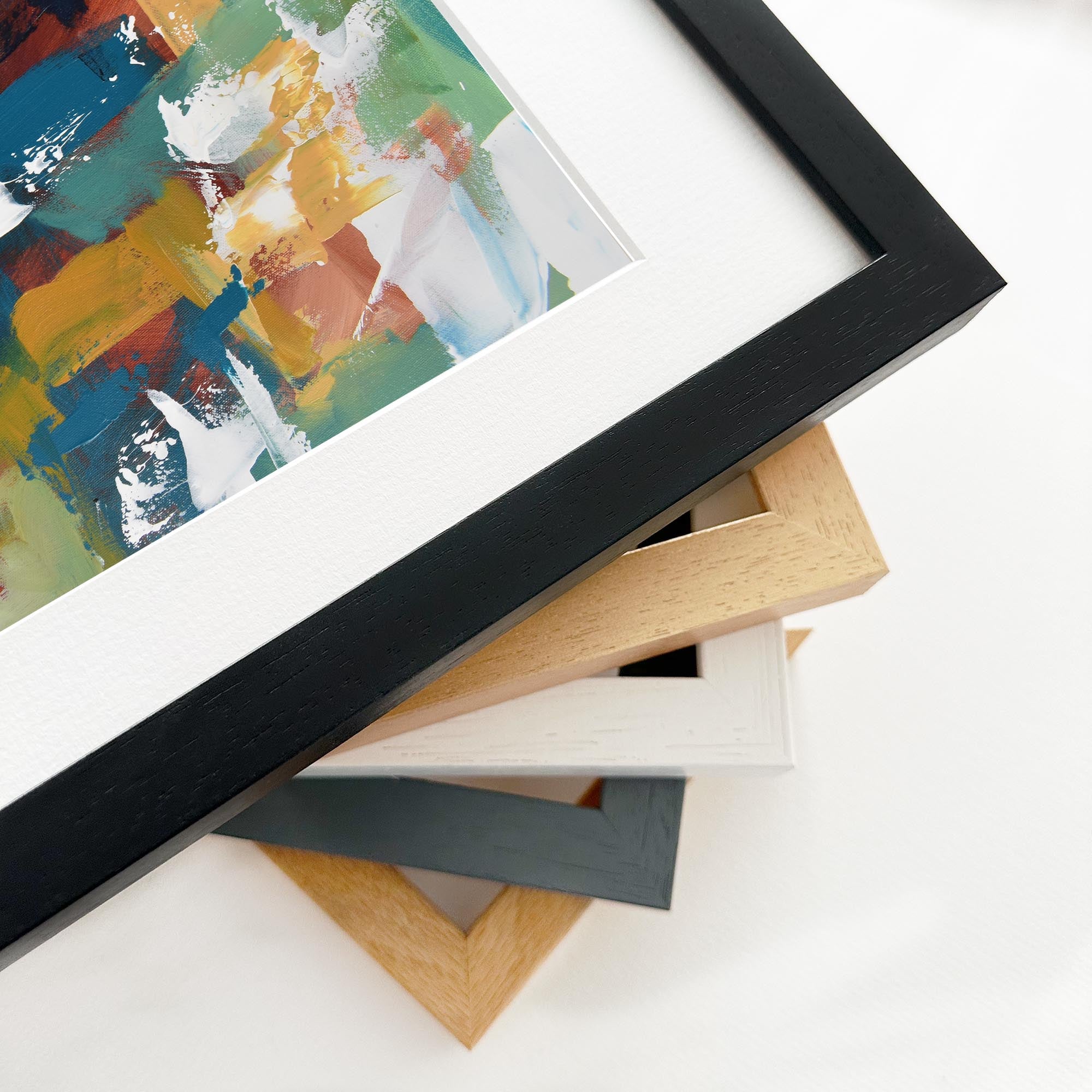 Abstract 373 Framed Art