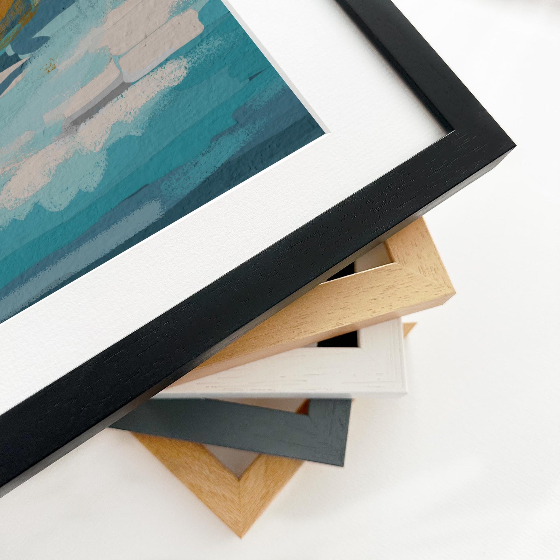 Abstract Breeze I Framed Art-Abstract House