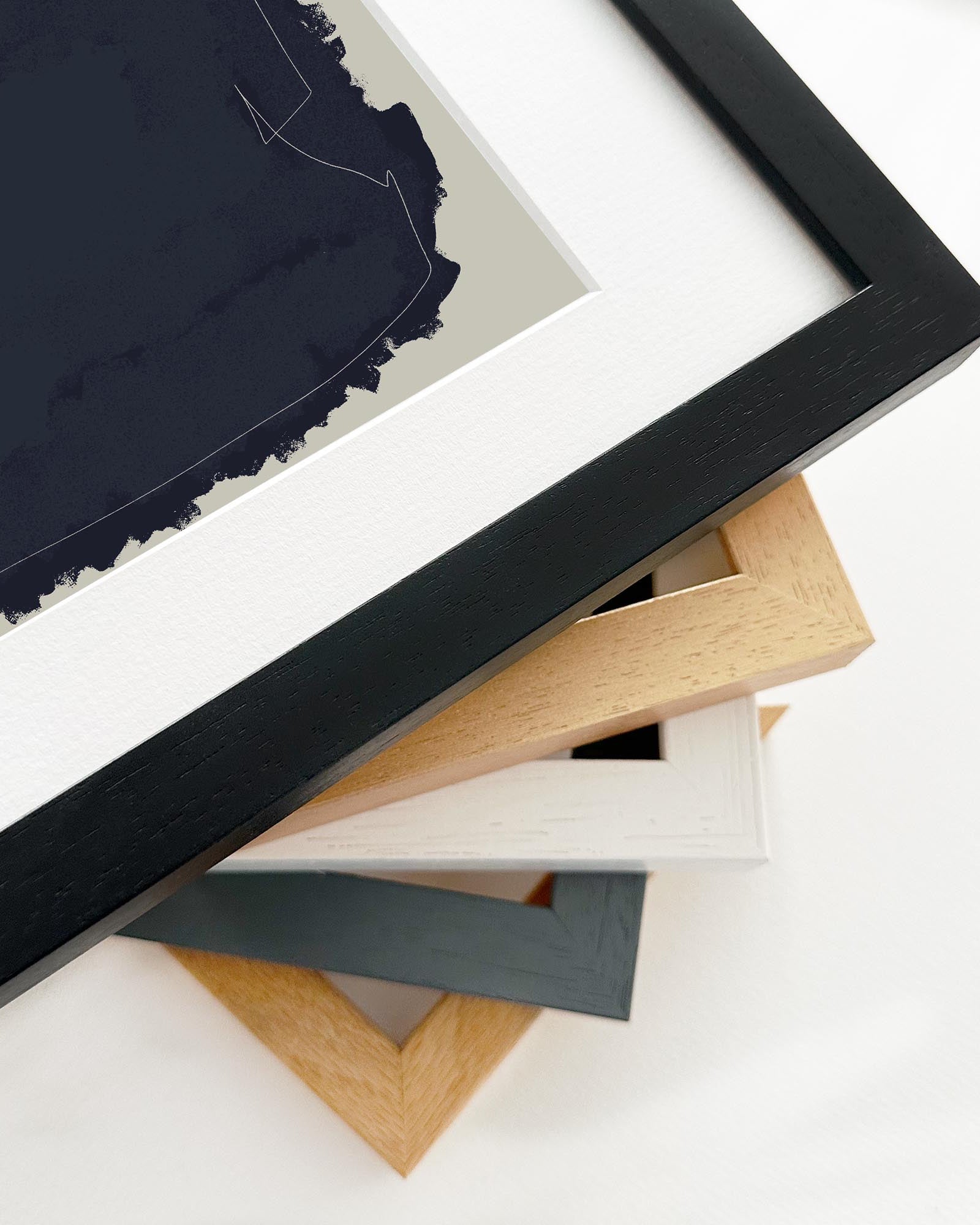 Rothko Illustrations Framed Art-Abstract House