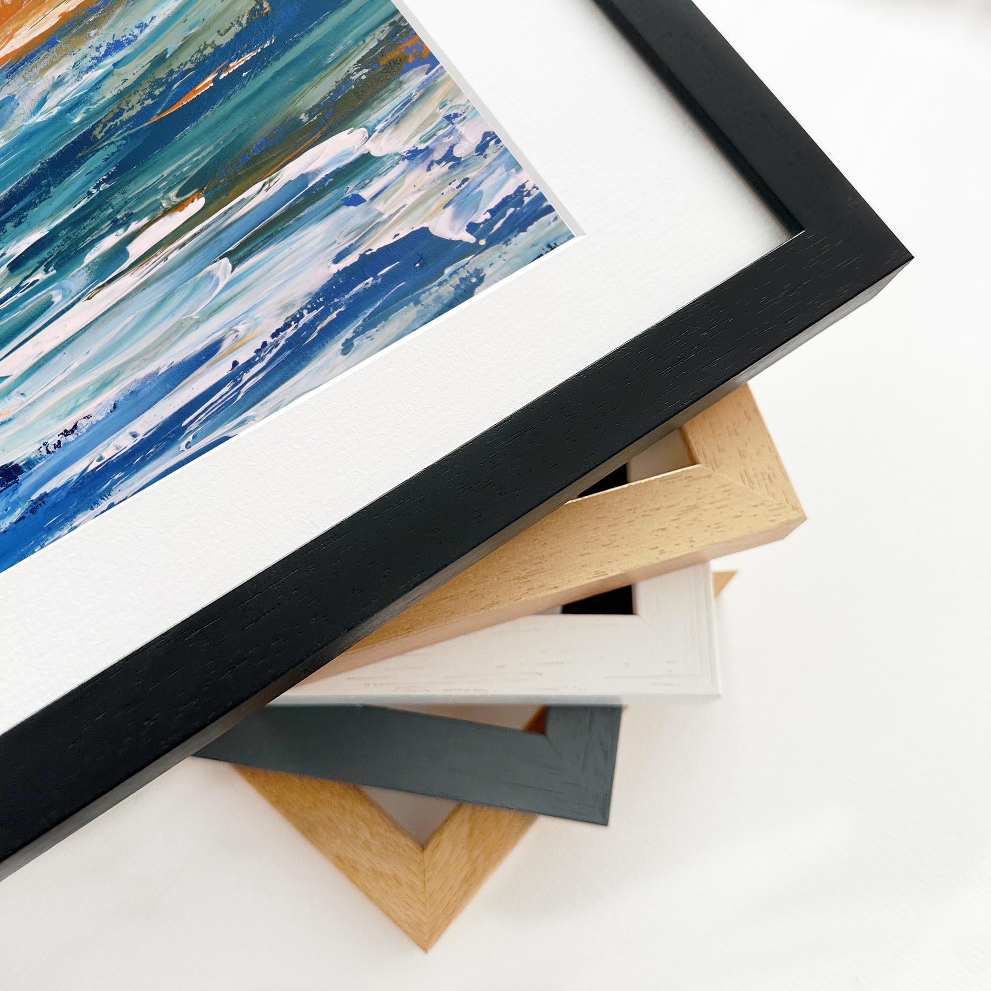 Abstract 262 Framed Art