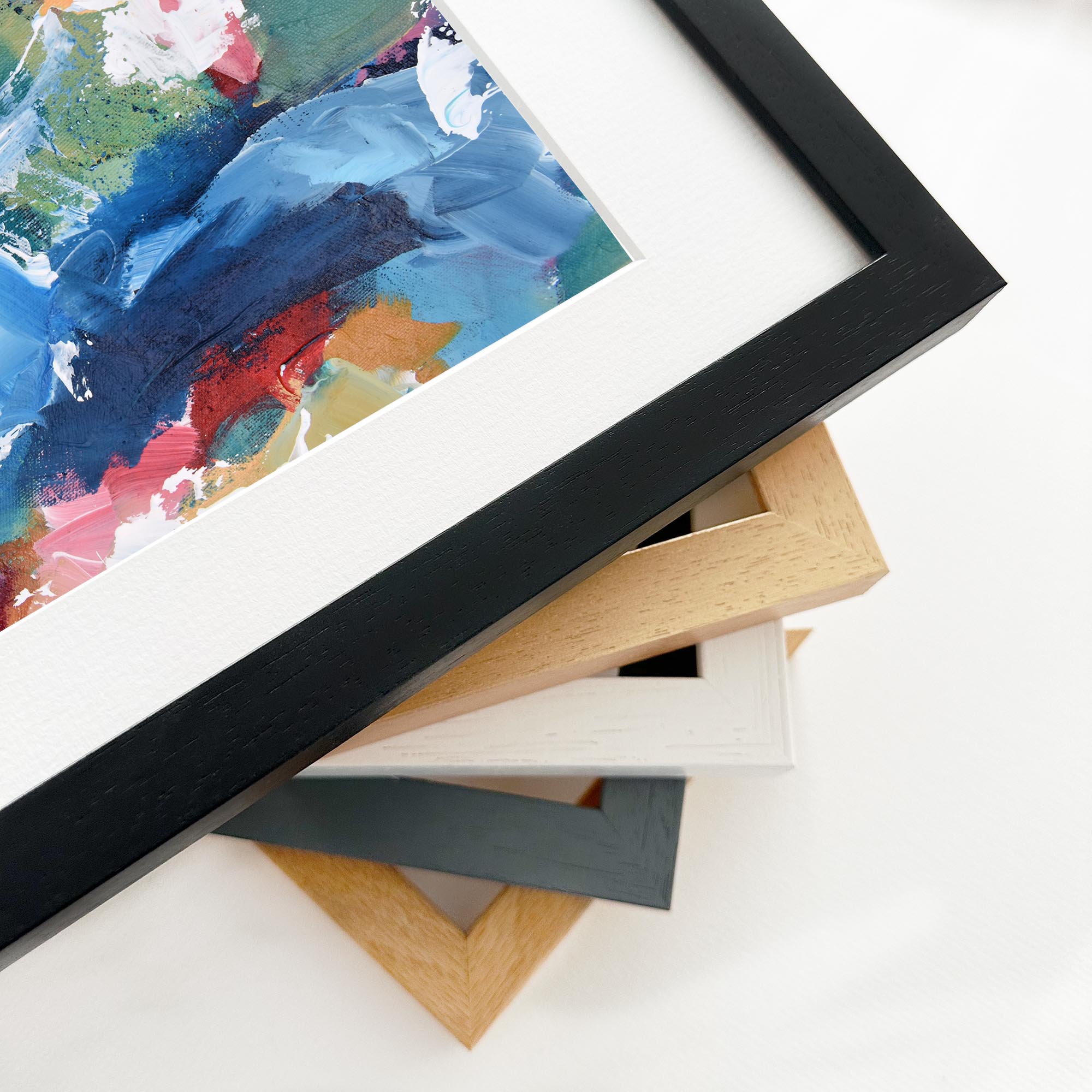 Abstract 319 Framed Art