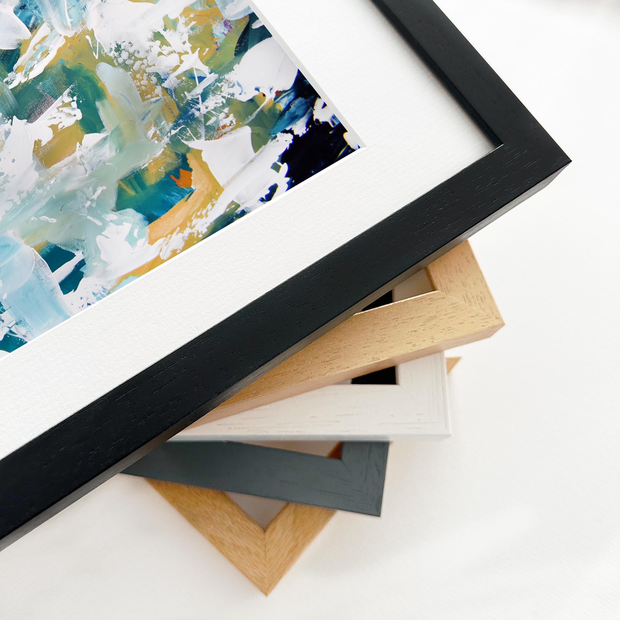 Abstract 204 Framed Art