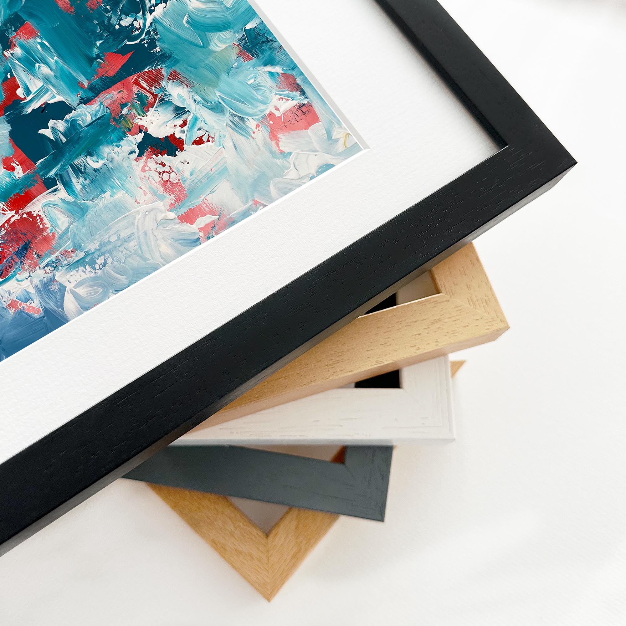 Abstract 496 Framed Art