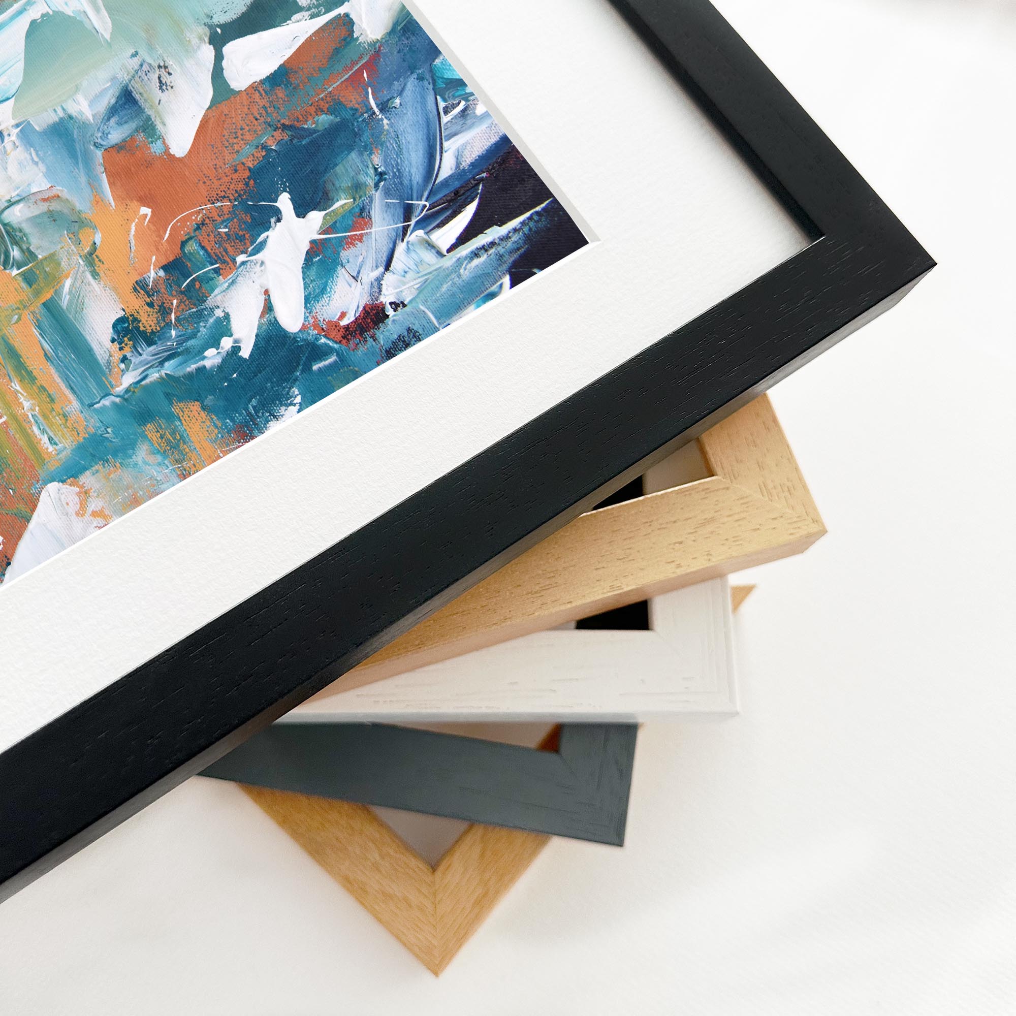 Abstract 259 Framed Art