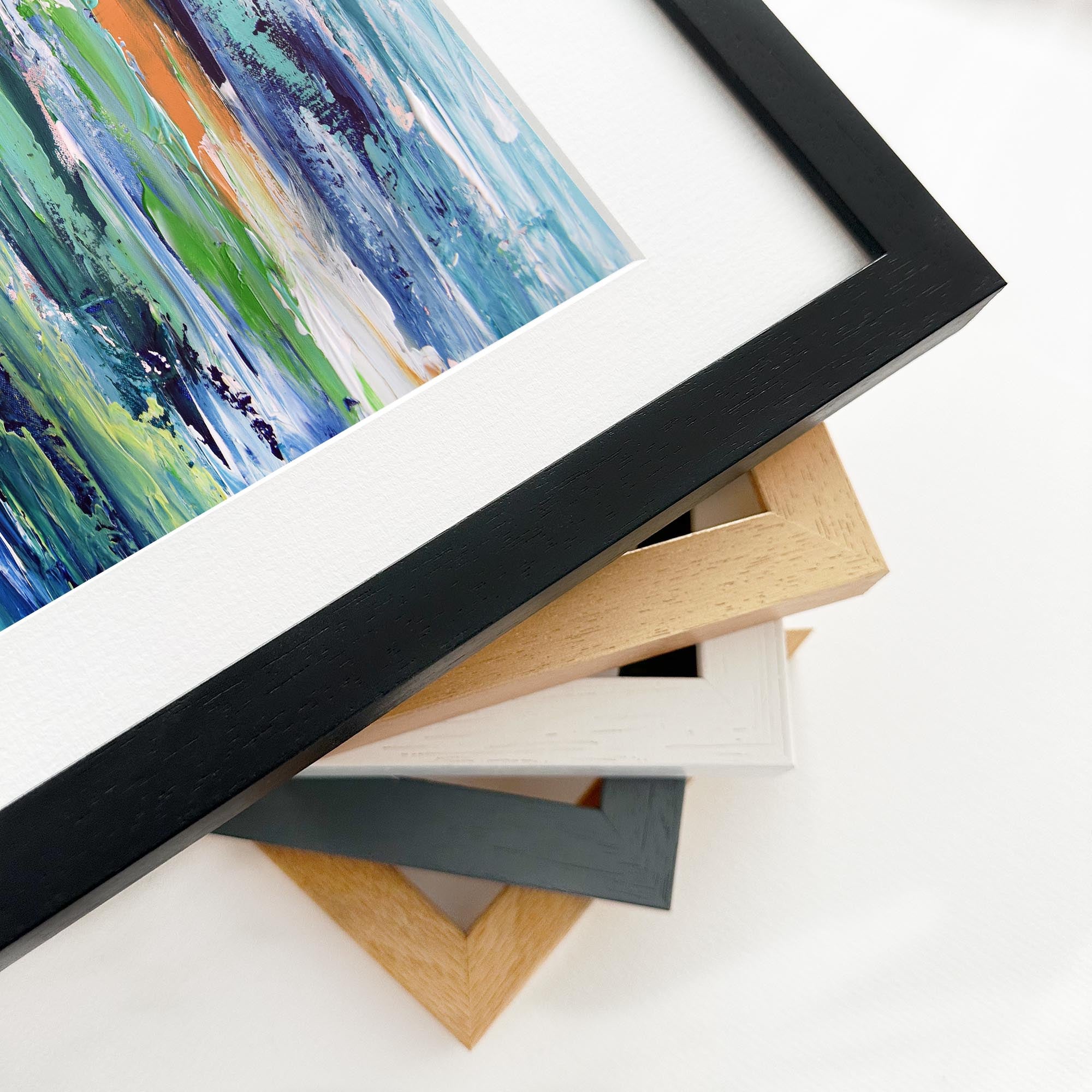 Abstract 167 Framed Art