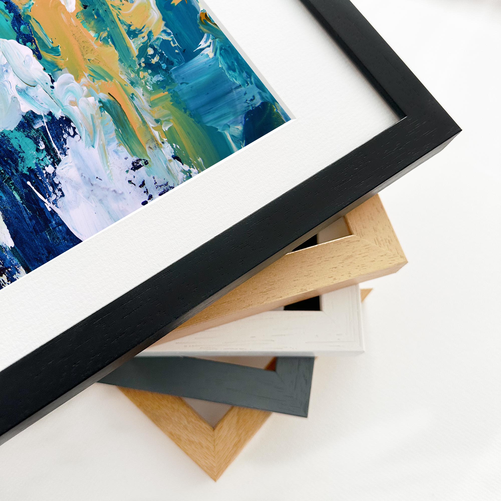 Abstract 283 Framed Art