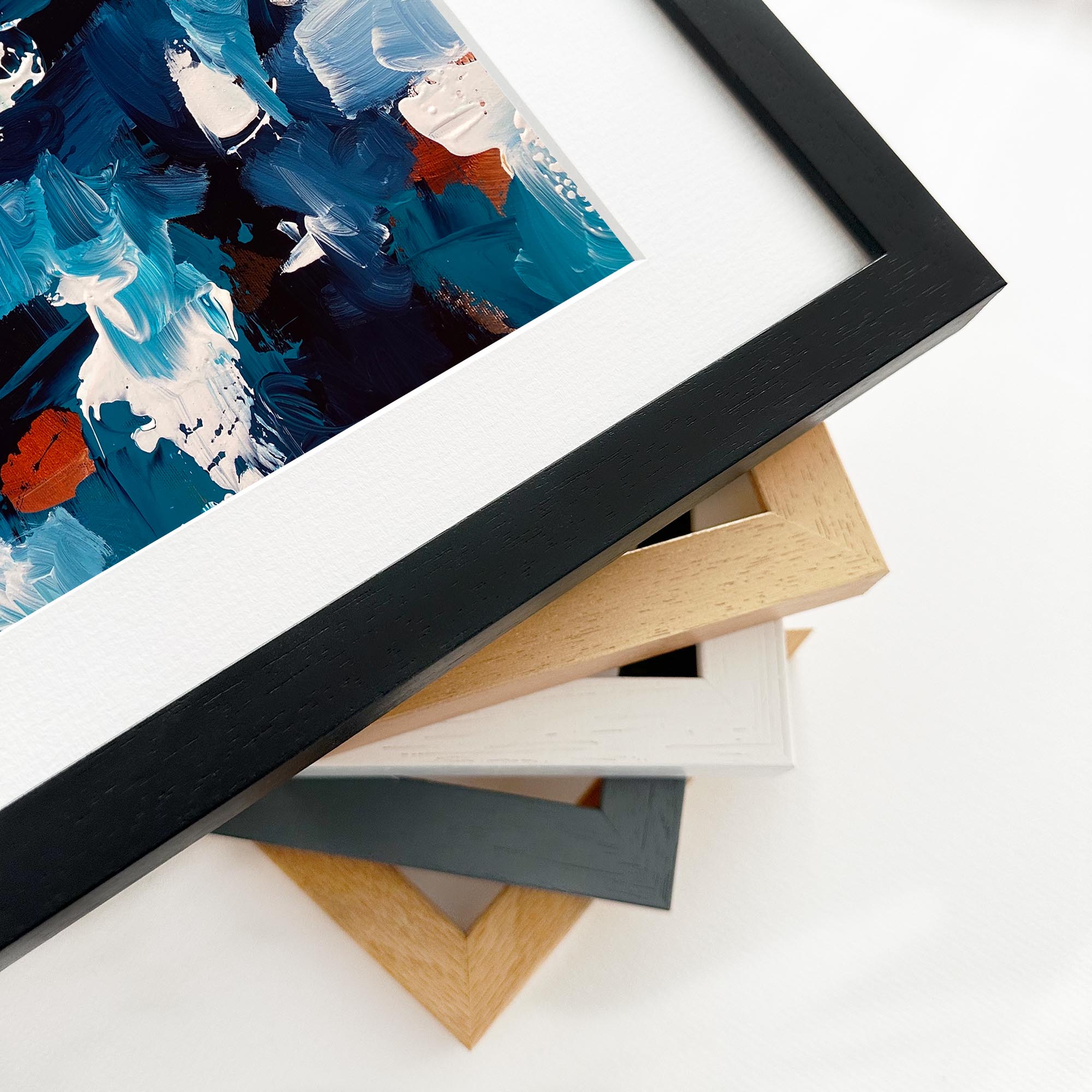 Abstract 494 Framed Art