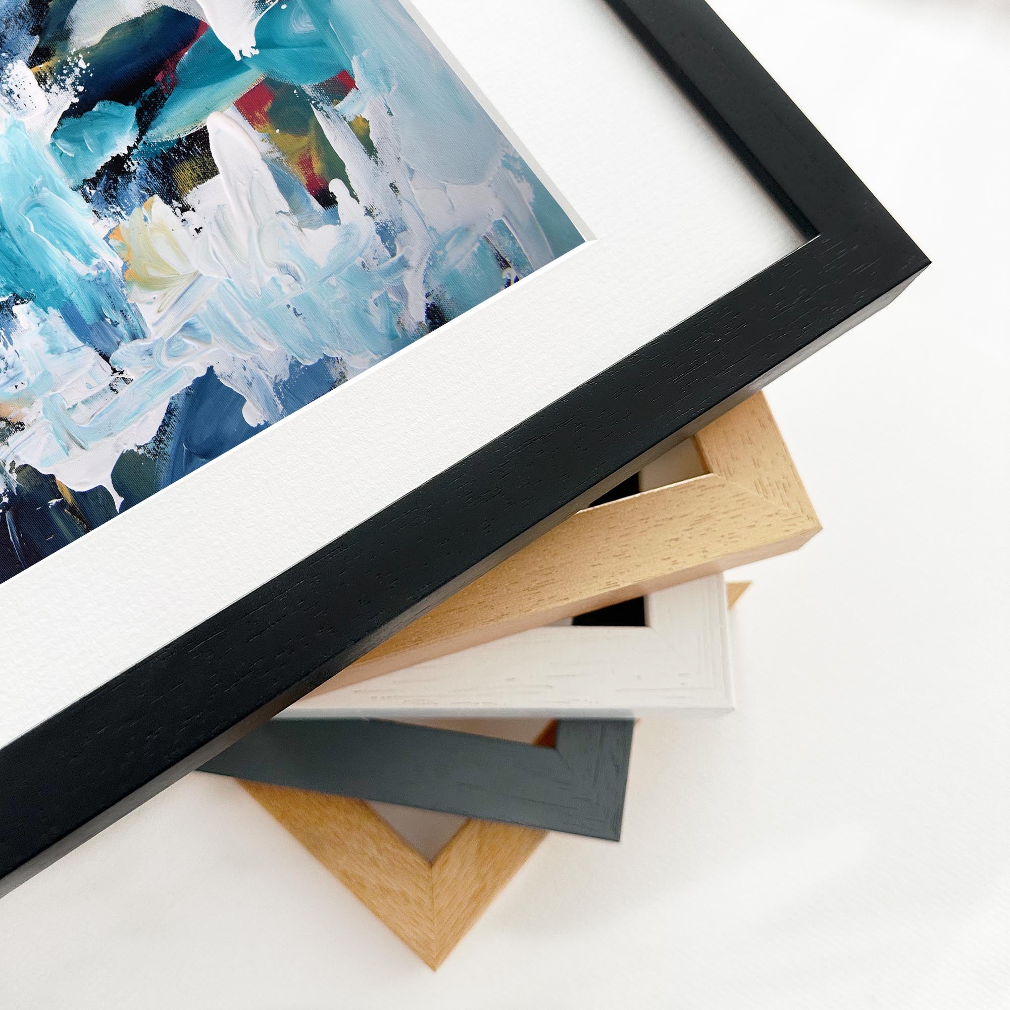 Abstract 196 Framed Art