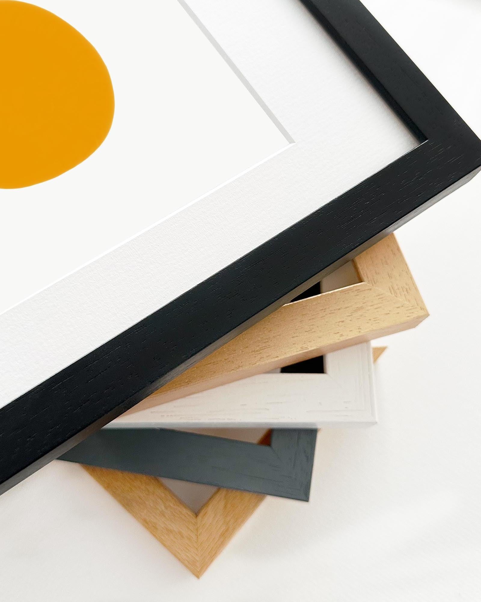 Abstract Summer Sun Art Print