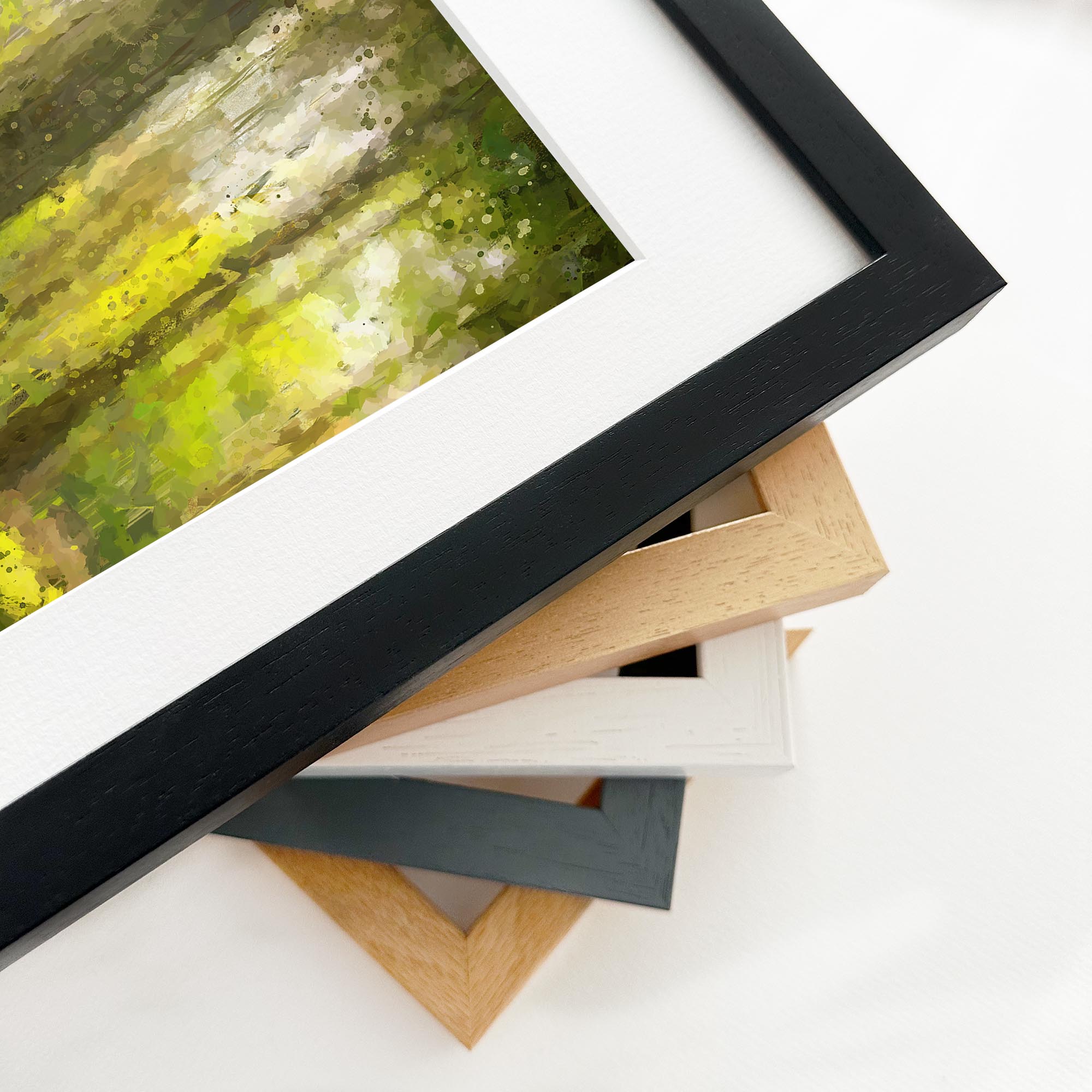 The Forest Trees Framed Art