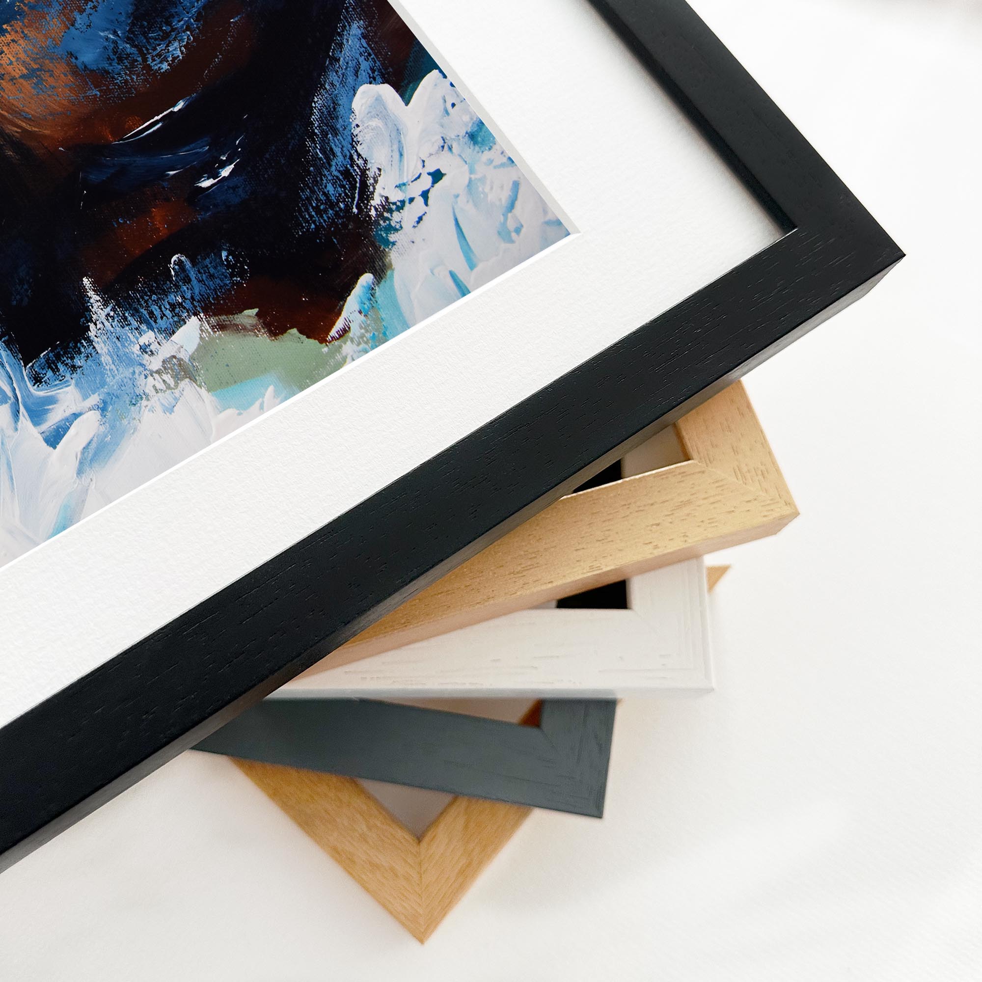 Abstract 453 Framed Art