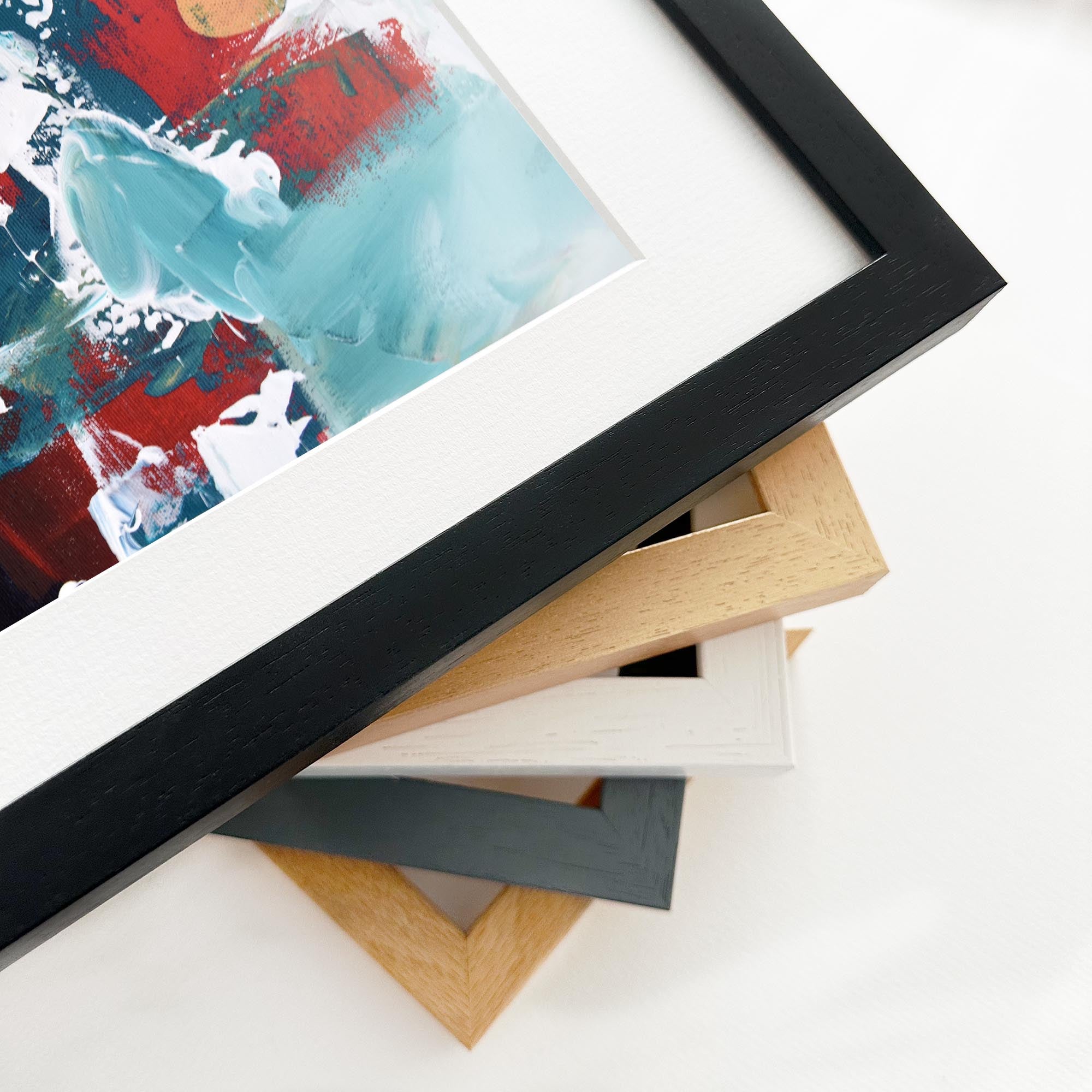 Abstract 224 Framed Art