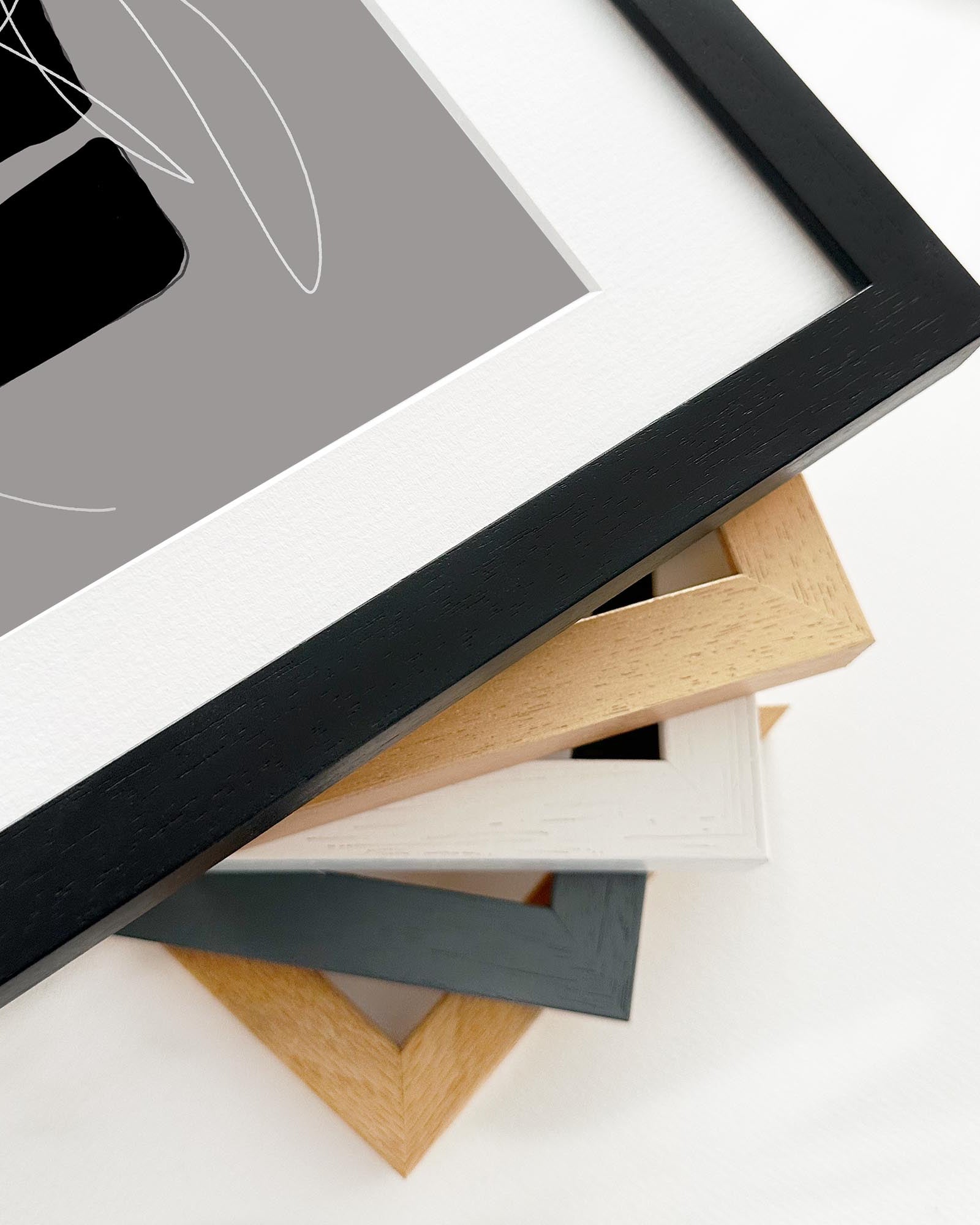 Lyrical Abstract II Framed Art-Abstract House