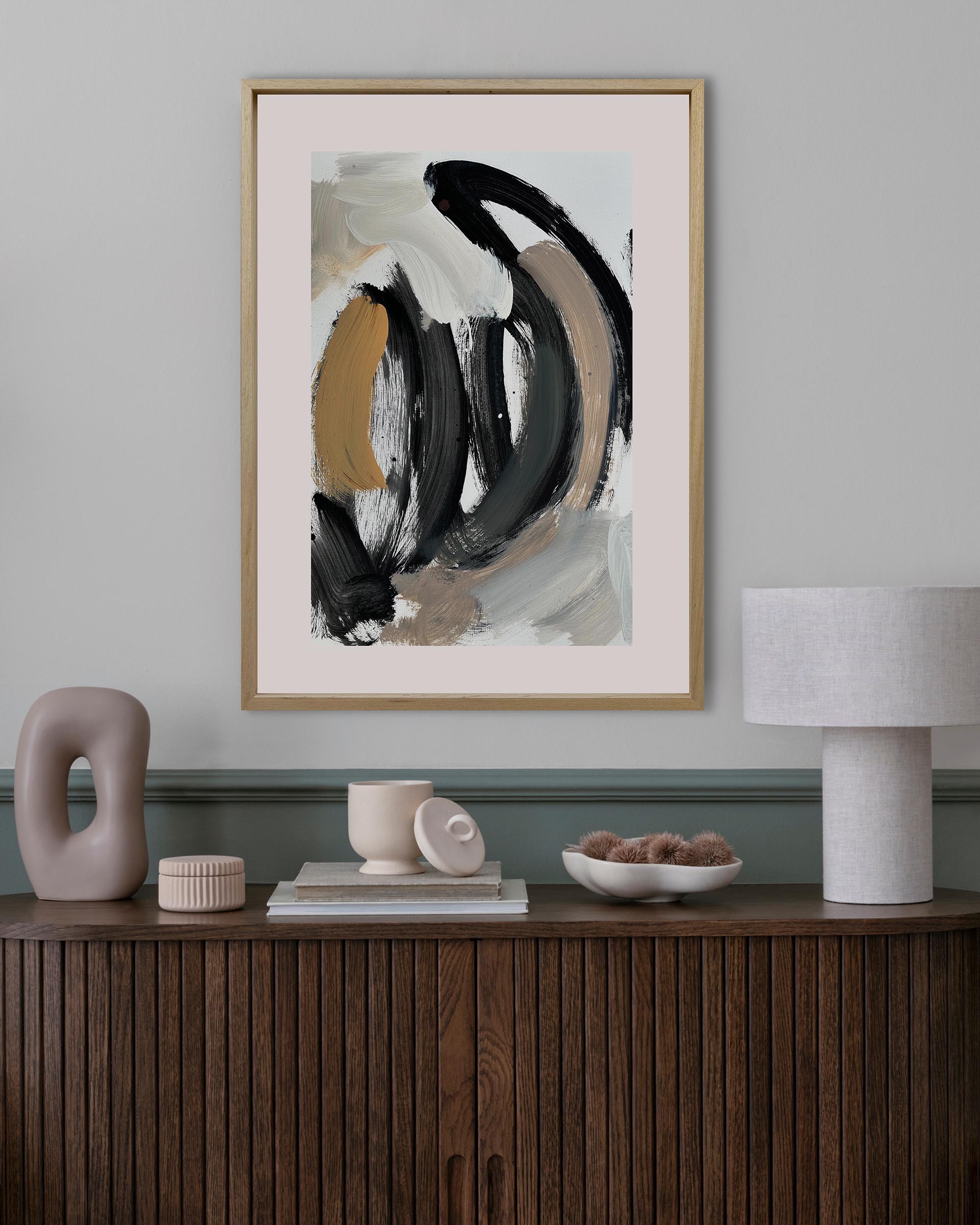 Swan Lake 3 | Framed Original Painting